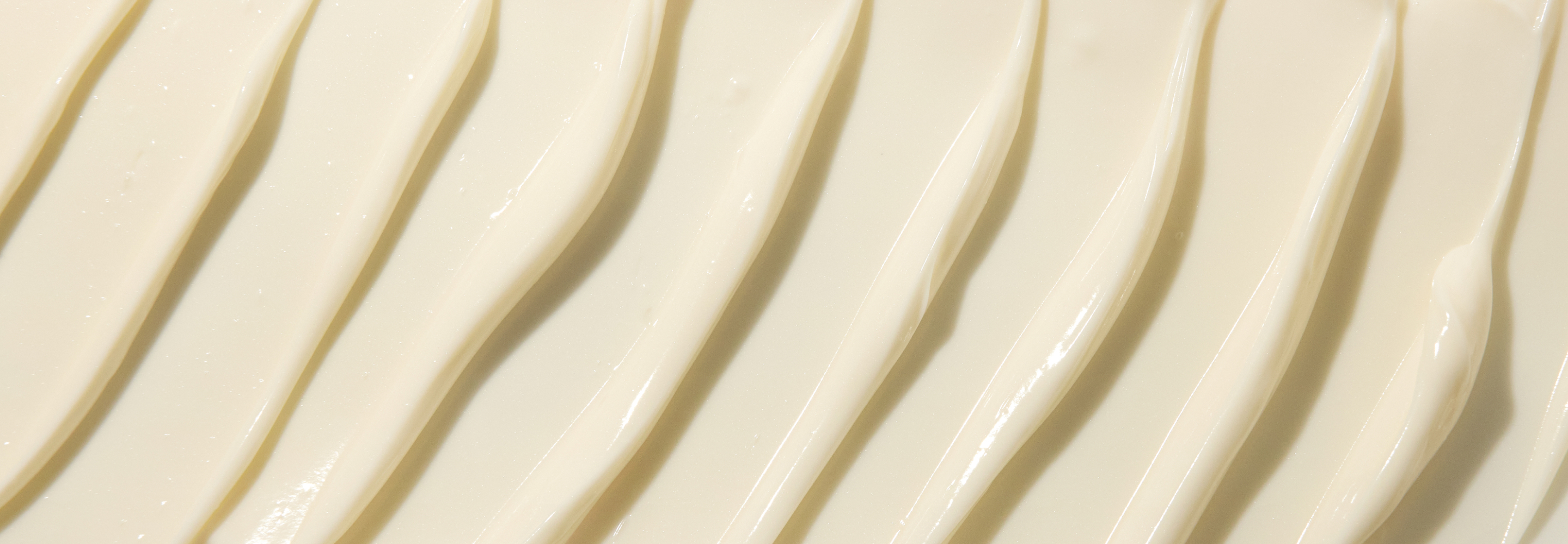 closeup of a conditioner swatch