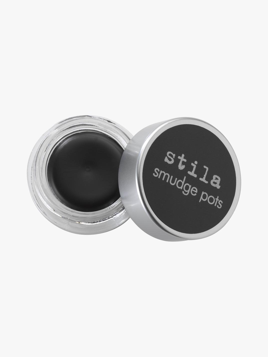 Stila black cat deals smudgepot eyeliner swatch