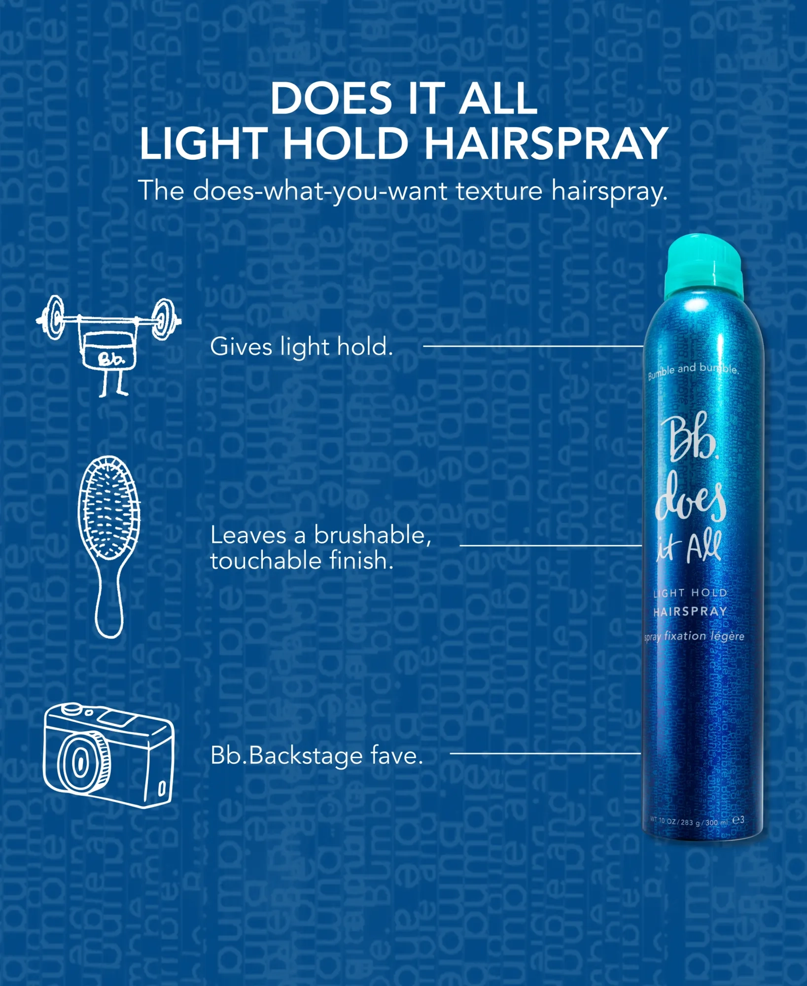Alternative Image Bumble And Bumble Does It All Styling Hair Spray