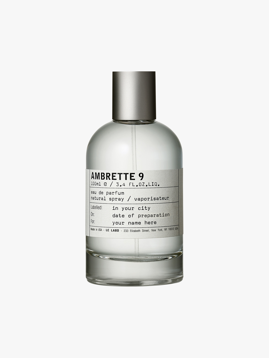 LE LABO AMBRETTE 9 50ml オードパルファム Celes (セレス) | Le Labo - Ambrette 9(ル ラボ - アンブレット 9)