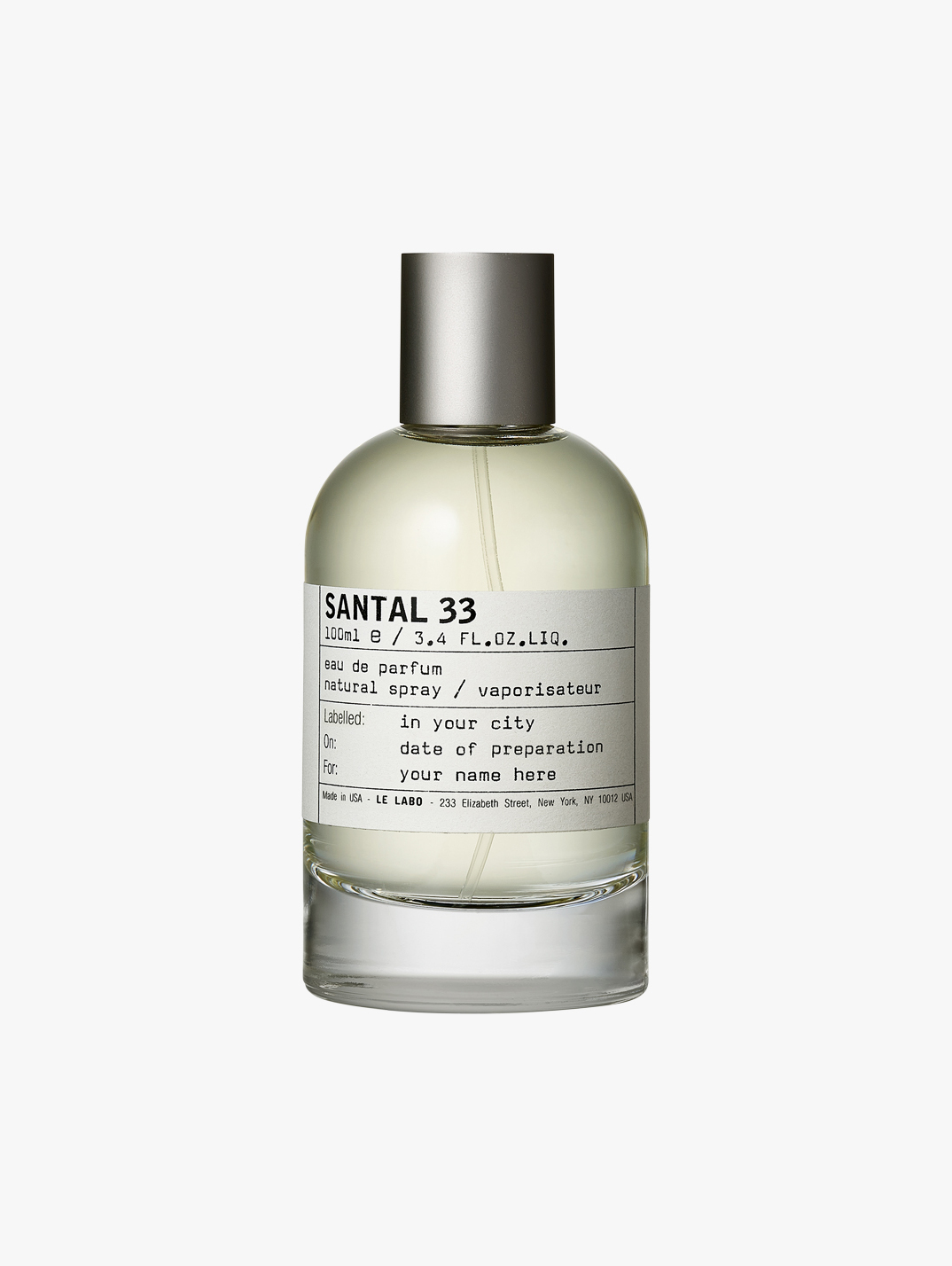 SANTAL 33 | Eau De Parfum | Le Labo Fragrances
