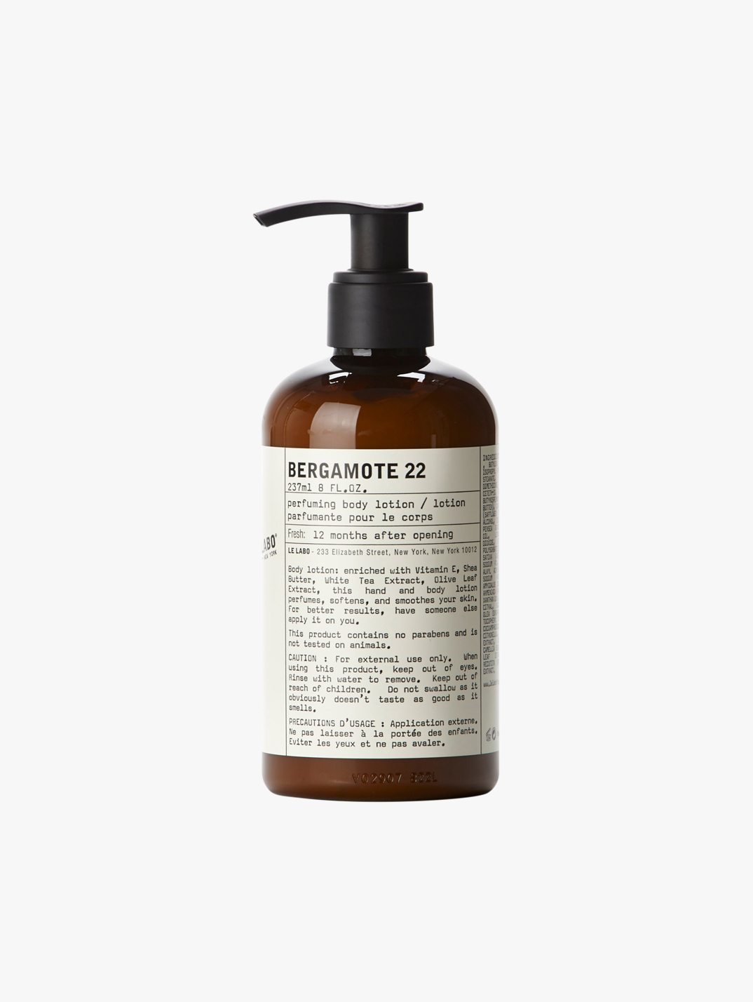 Body Lotion Bergamote 22