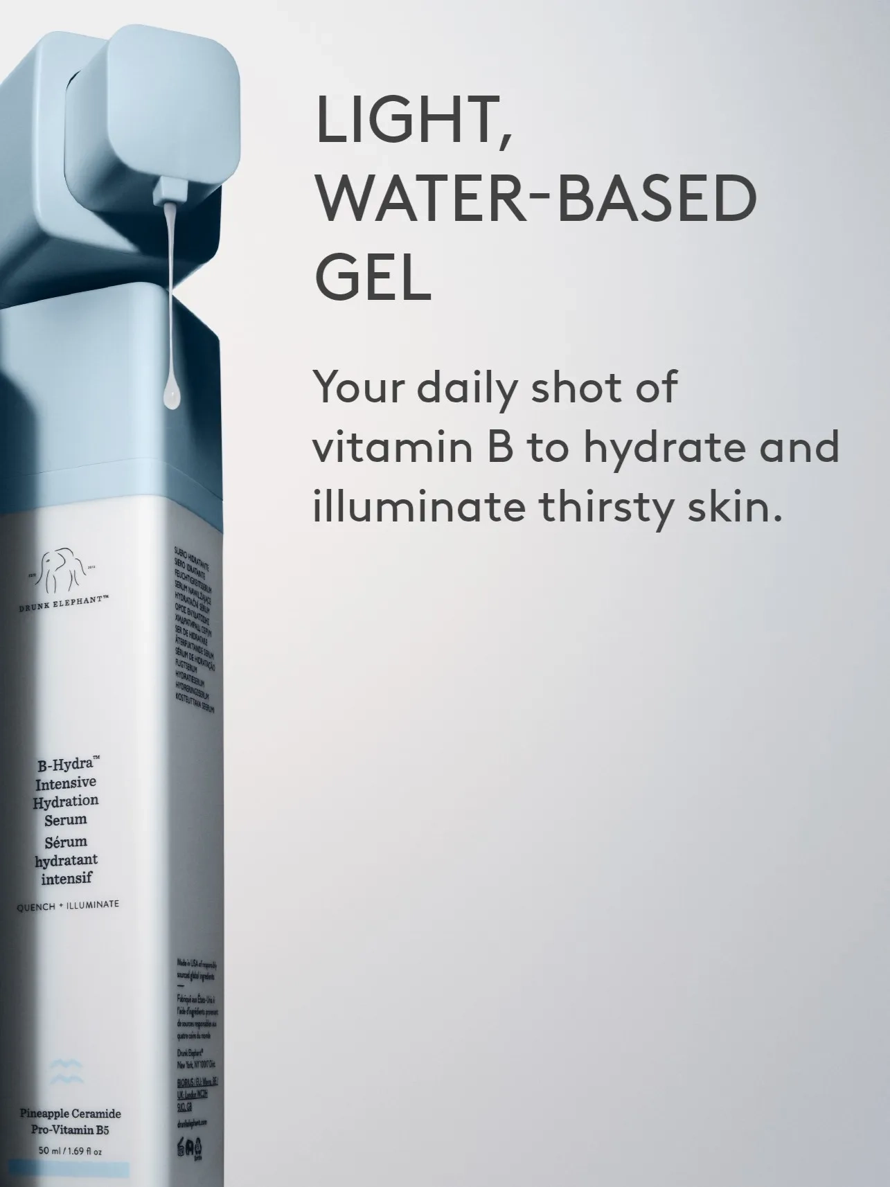Alternative Image Drunk Elephant B Hydra Intensive Hydration Serum