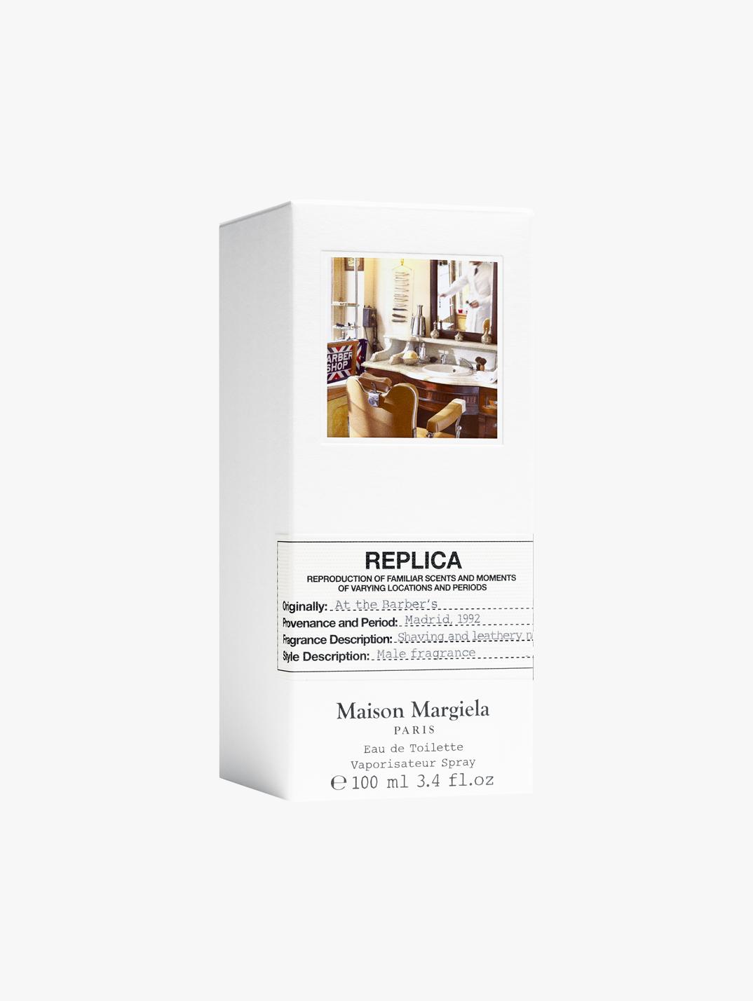 At the discount barbers maison margiela