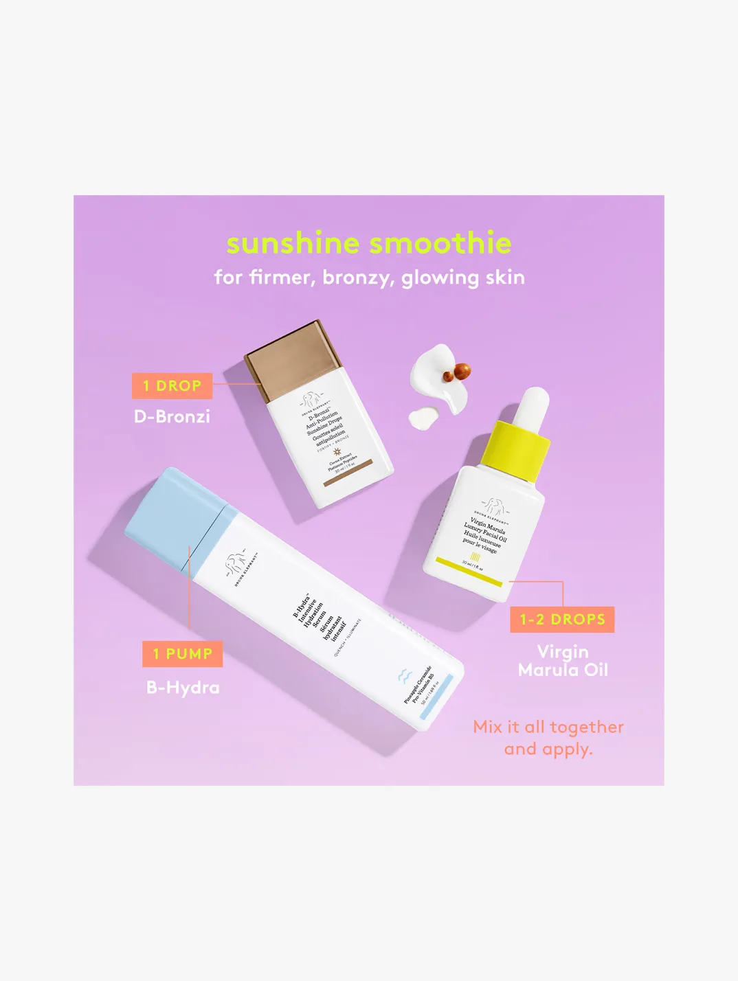 Drunk Elephant Virgin Marula Luxury Facial Oil | MECCA
