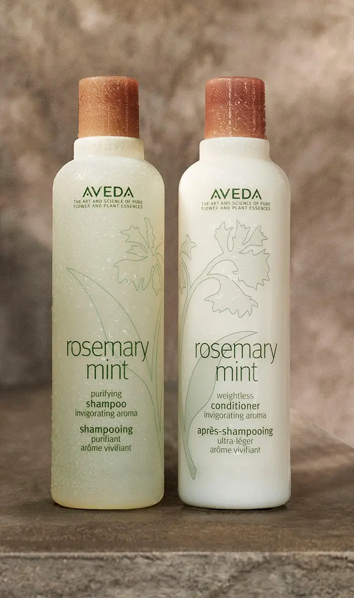 Aveda Rosemary Mint Purifying Shampoo and Conditioner + Body shops Wash 1L*3 NEW