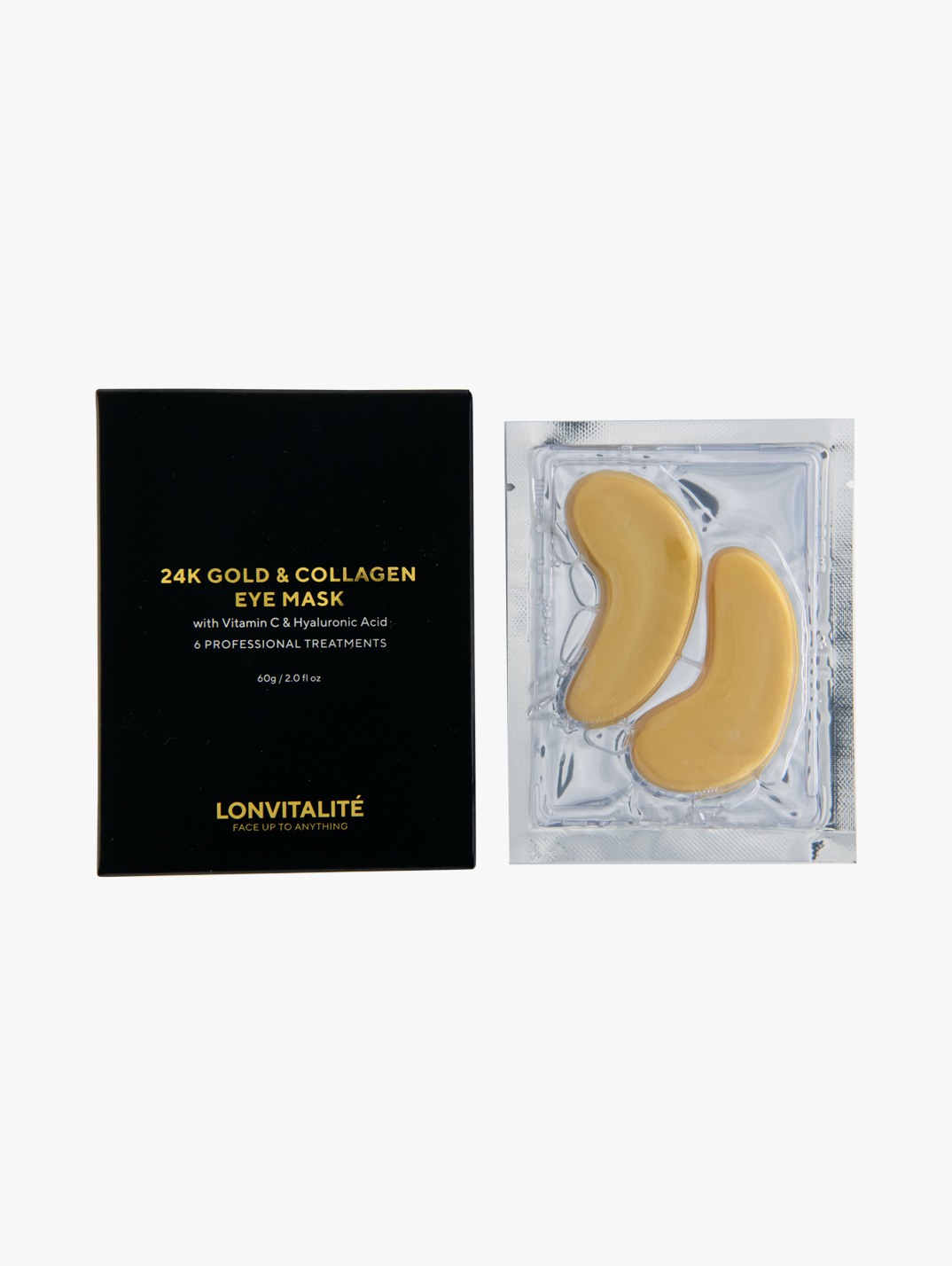 Lonvitalite 24K Gold and Collagen Eye Mask MECCA