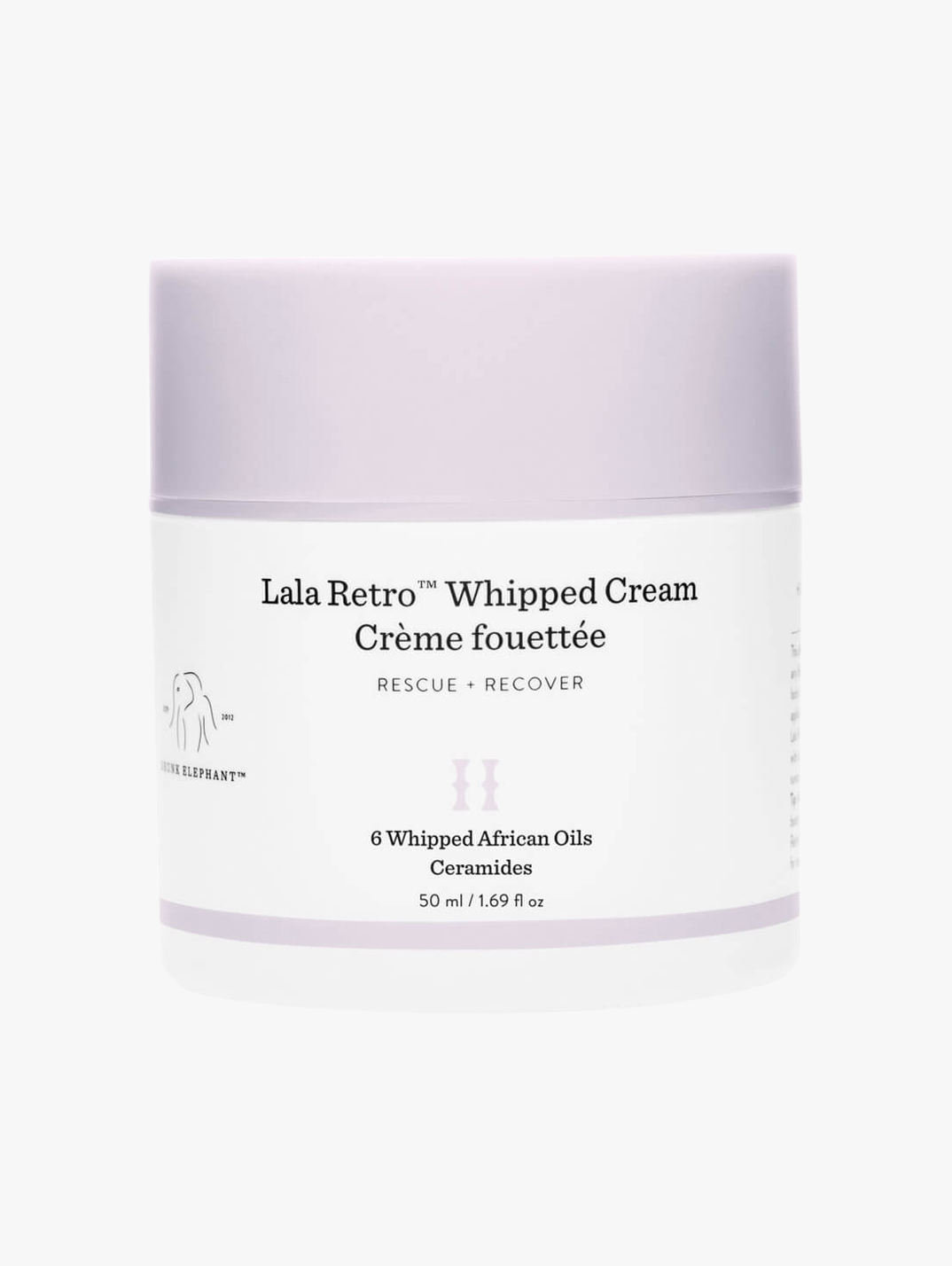 Drunk Elephant Lala Retro Whipped Cream 50ml – Rescue + Recover Moisturizer (EXP 08/2027)