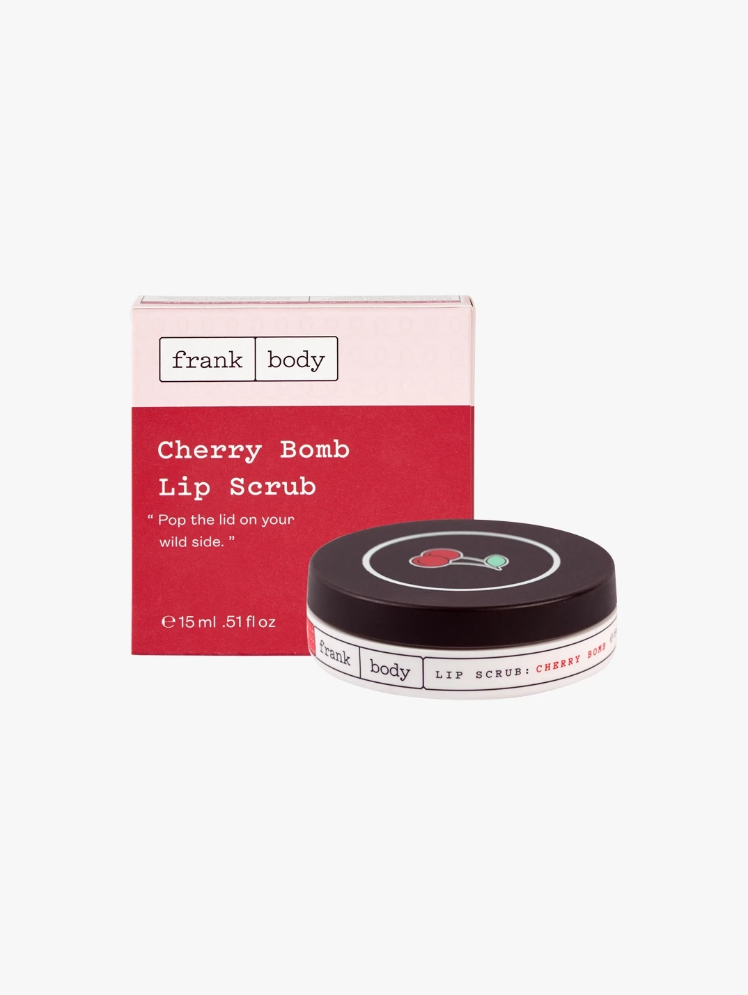 Hero Frank Body Cherry Bomb Lip Scrub