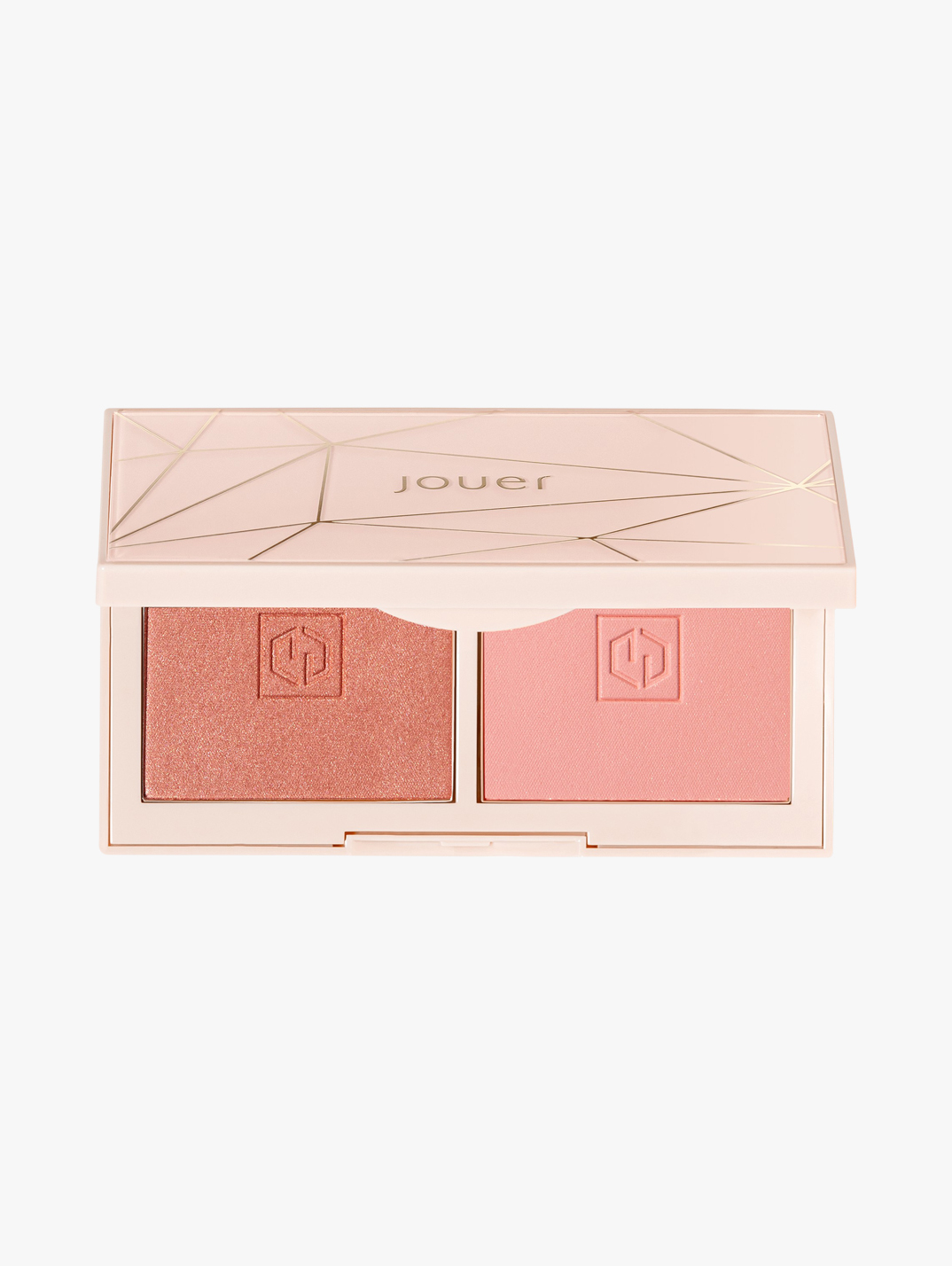 Jouer Mini Blush Bouquet Dual Blush Palette Rose Gold MECCA - Main Image