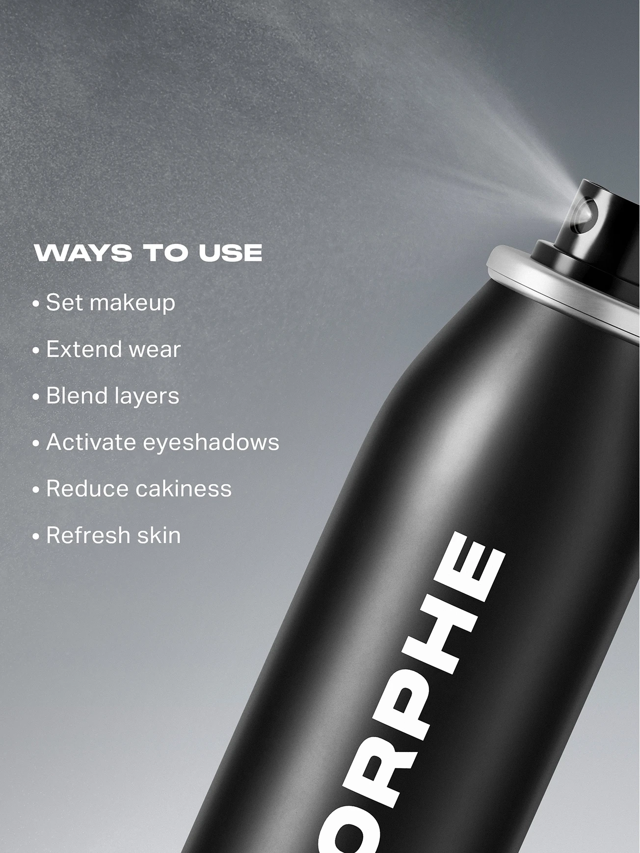 Alternative Image Morphe Continuous Setting Mist