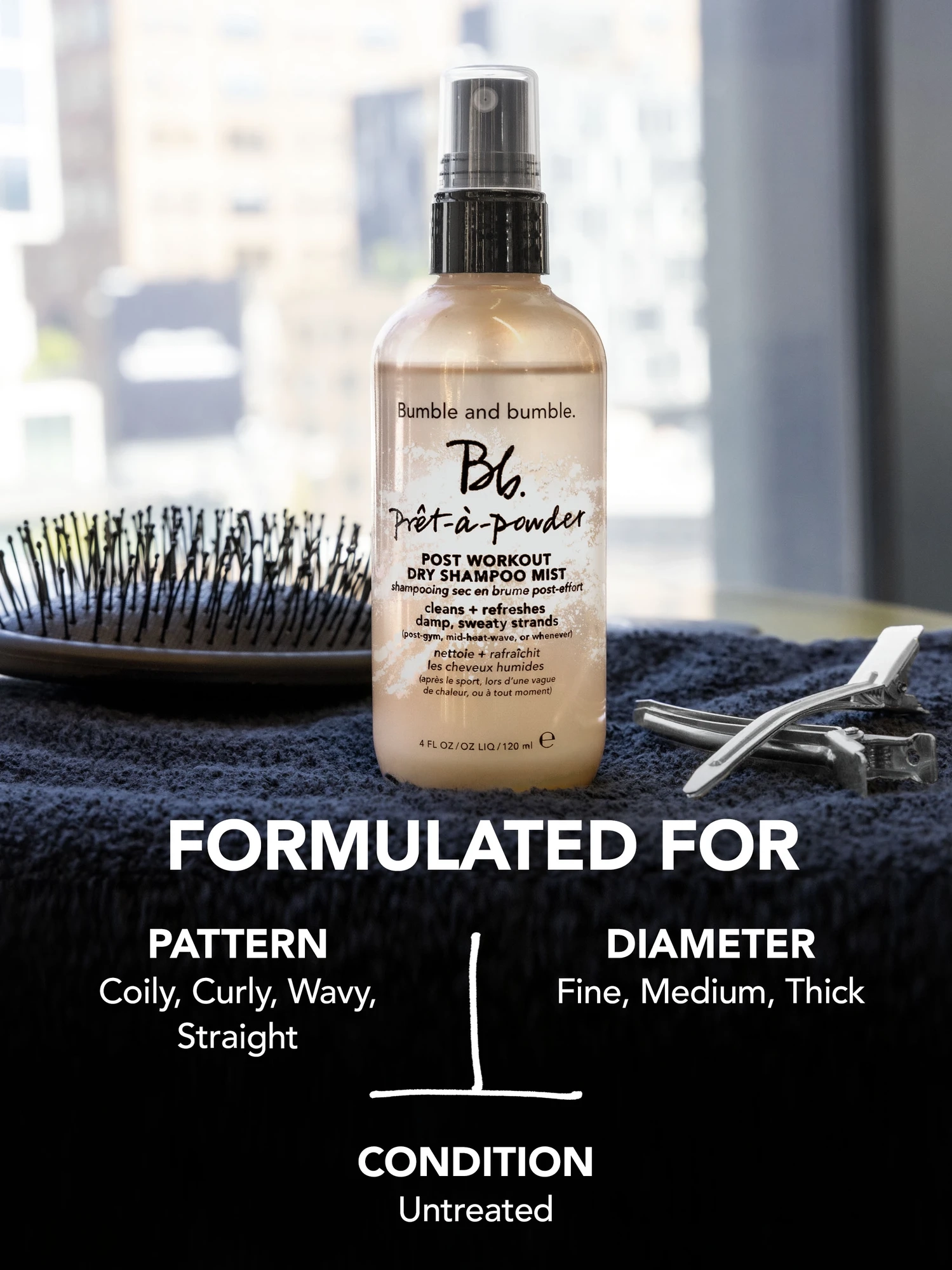 Alternative Image Bumbleandbumble Preta Powder Post Workout Dry Shampoo Mist
