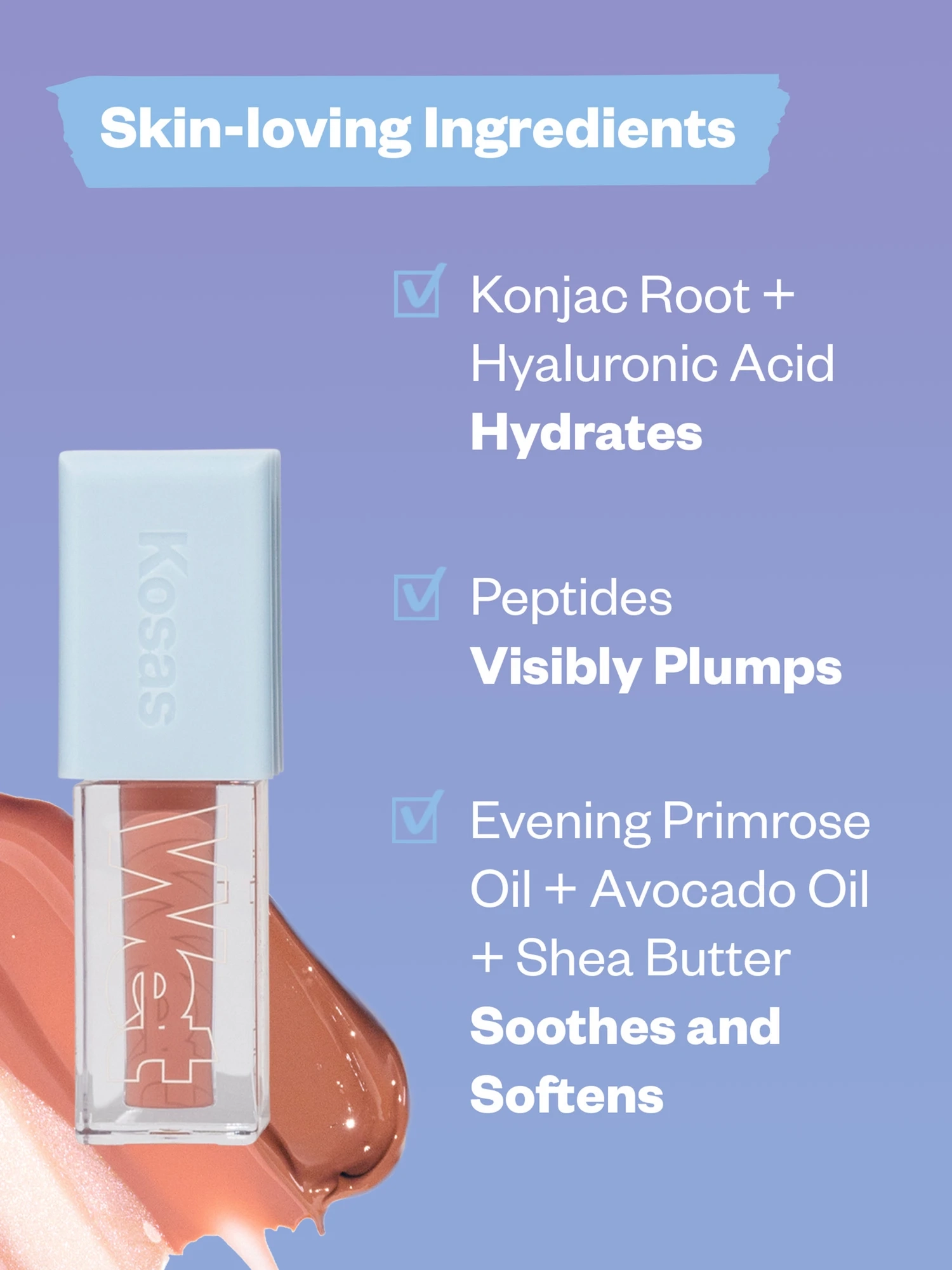 Alternative Image Kosas Wet Lip Oil Plumping Treatment Gloss