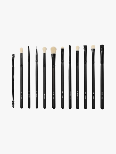 Morphe Eye Obsessed 12-Piece Eye Brush Collection + Bag