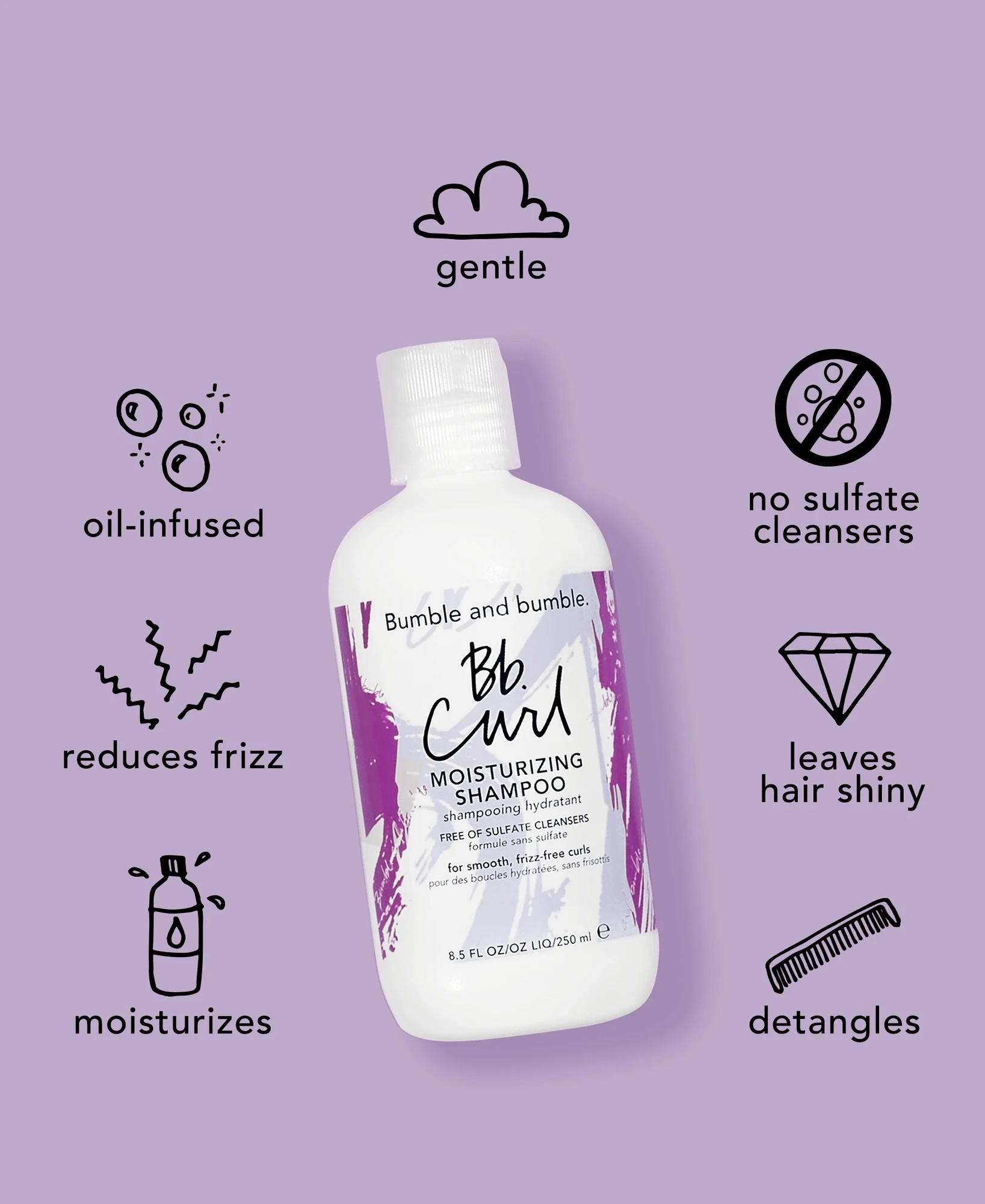 Alternative Image Bumble And Bumble Curl Moisturising Shampoo250ml