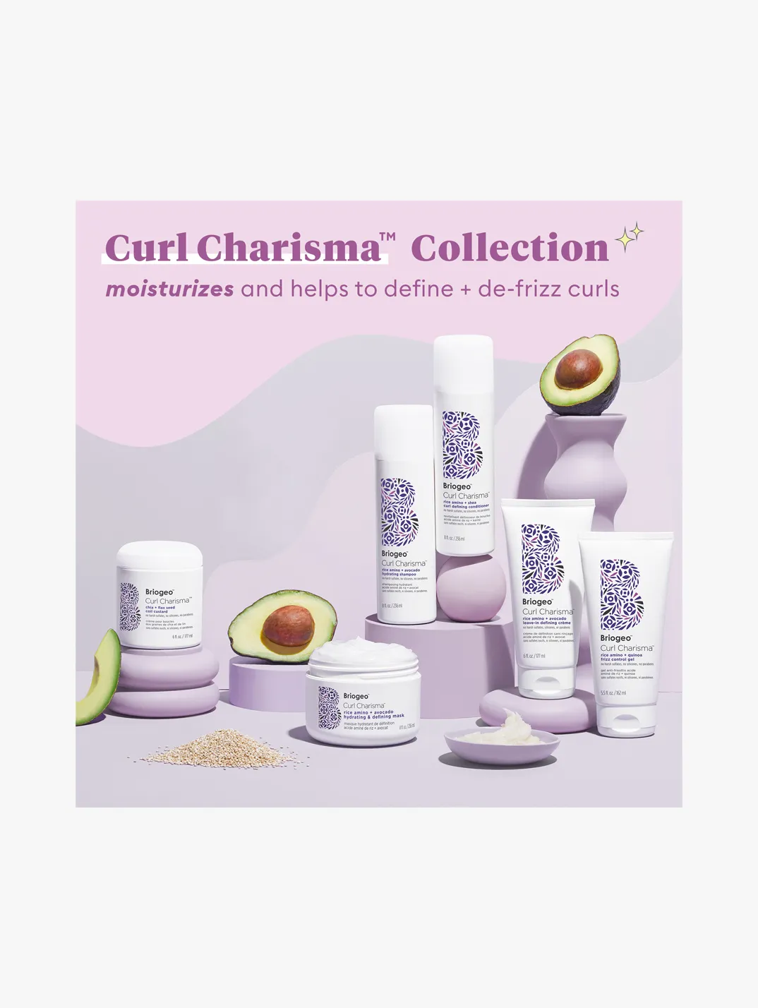 Alternative Image Briogeo Curl Charisma Rice Amino+ Shea Curl Defining Conditioner