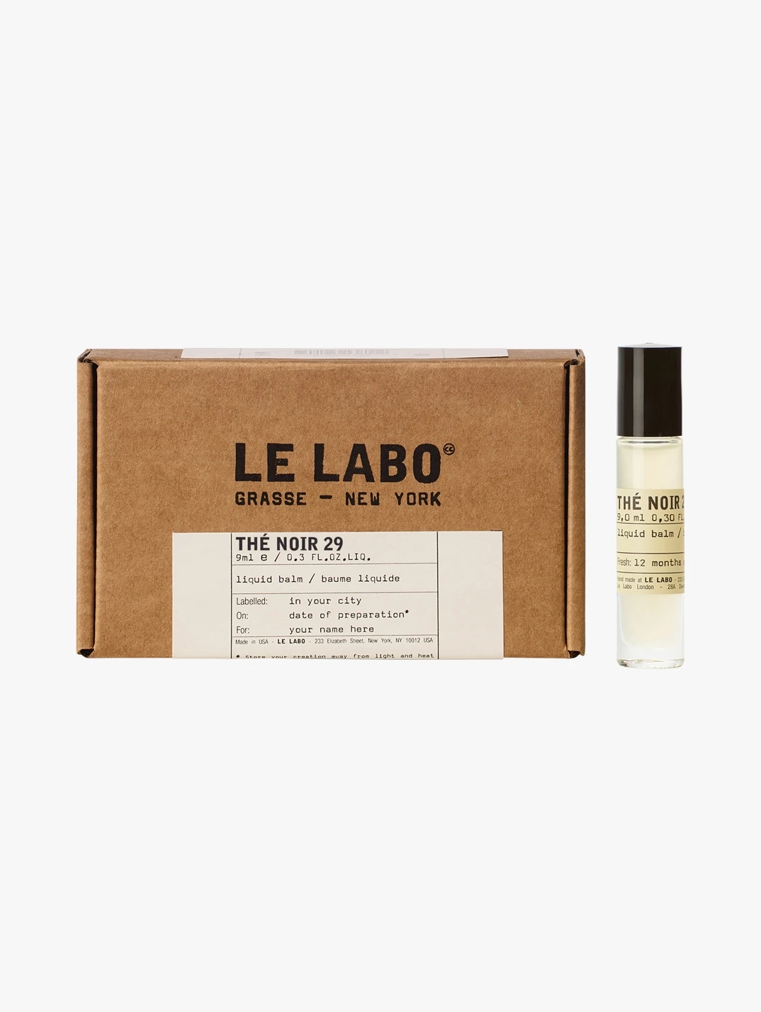 LE LABO THÉ NOIR 29 リキッドバーム 9ml Le Labo The Noir 29 Liquid Balm | MECCA