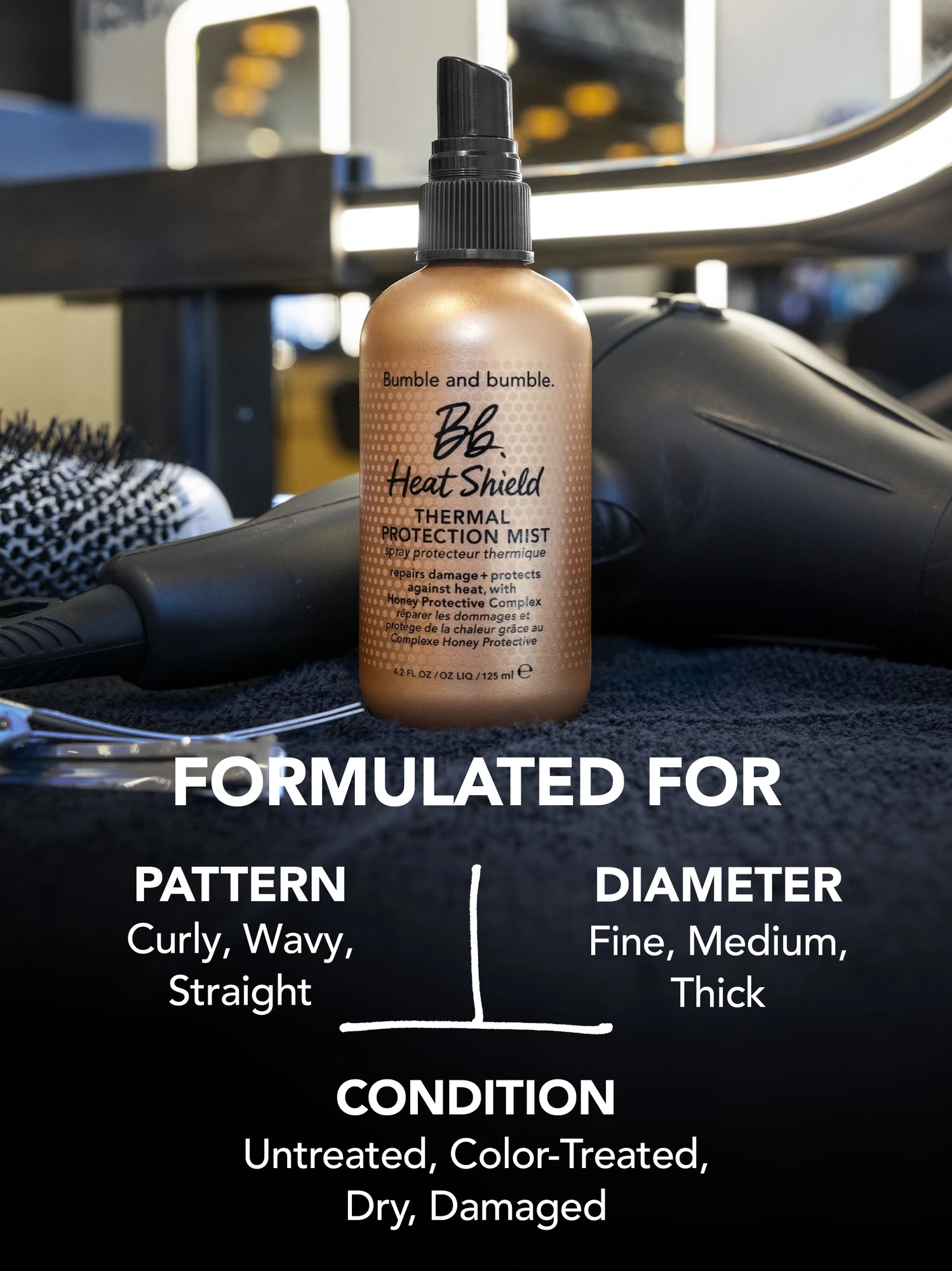 Alternative Image Bumbleandbumble Heat Shield Thermal Protection Mist