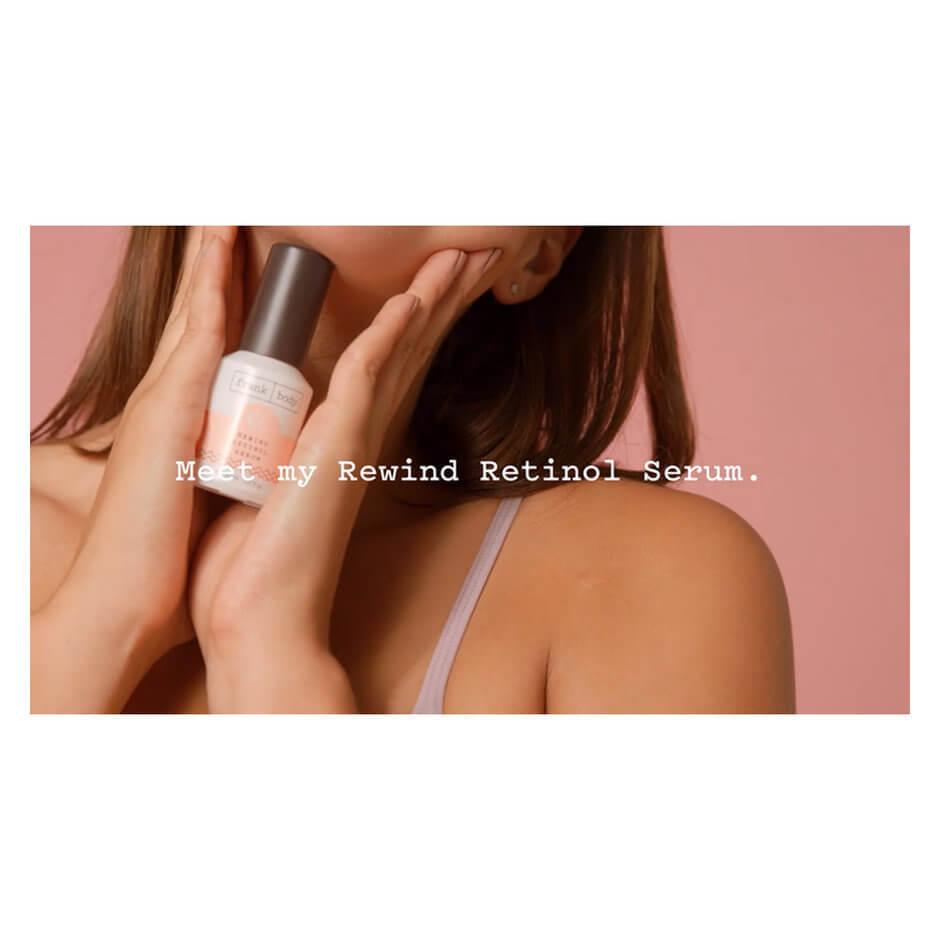 Rewind Retinol Serum, Helps With Fine Lines, frank body