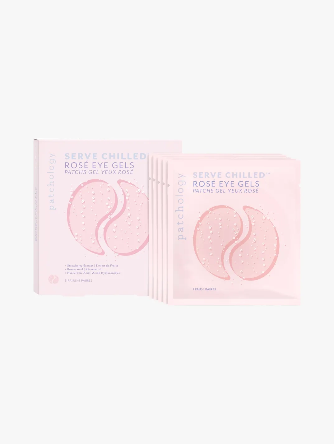 Hero Patchology Serve Chilled Rose Eye Gels
