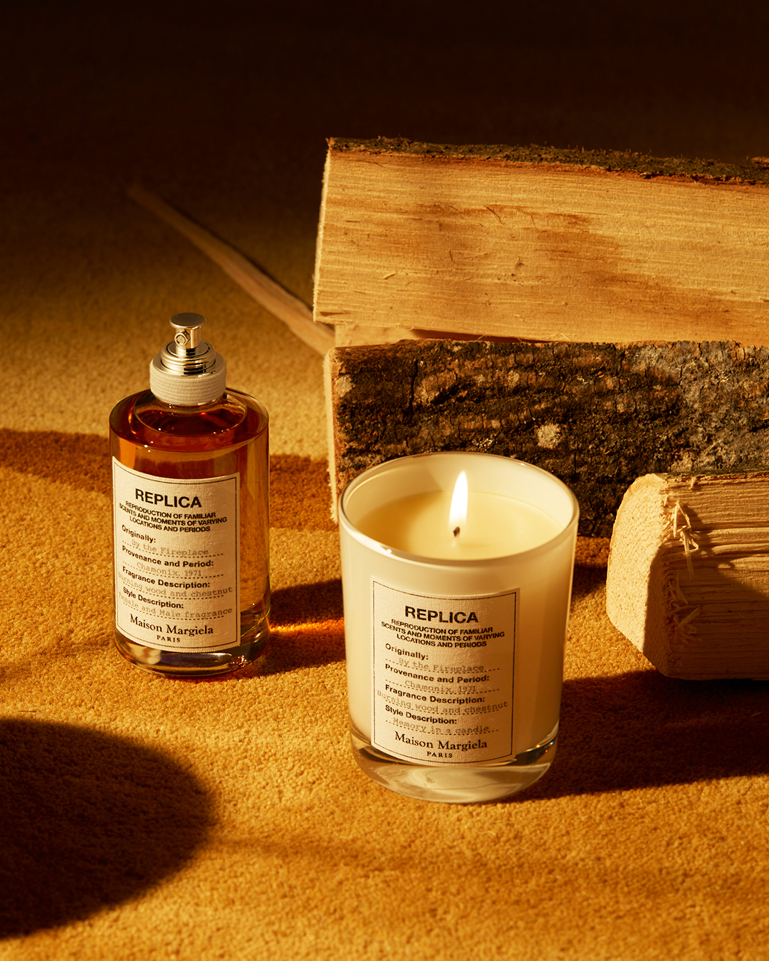 MAISON MARGIELA Replica By the Fireplace Candle | MECCA