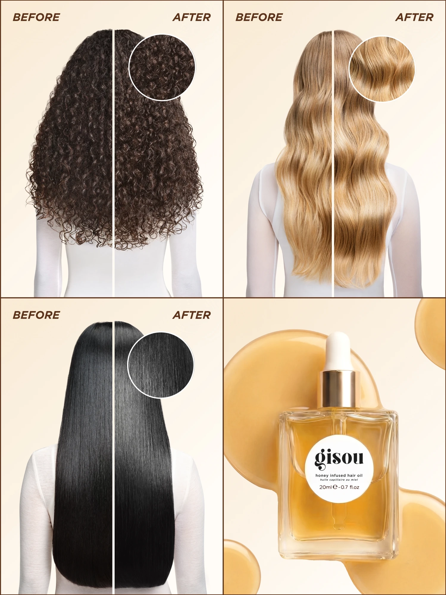 Alternative Image Gisou Honey Infused Hair Oil