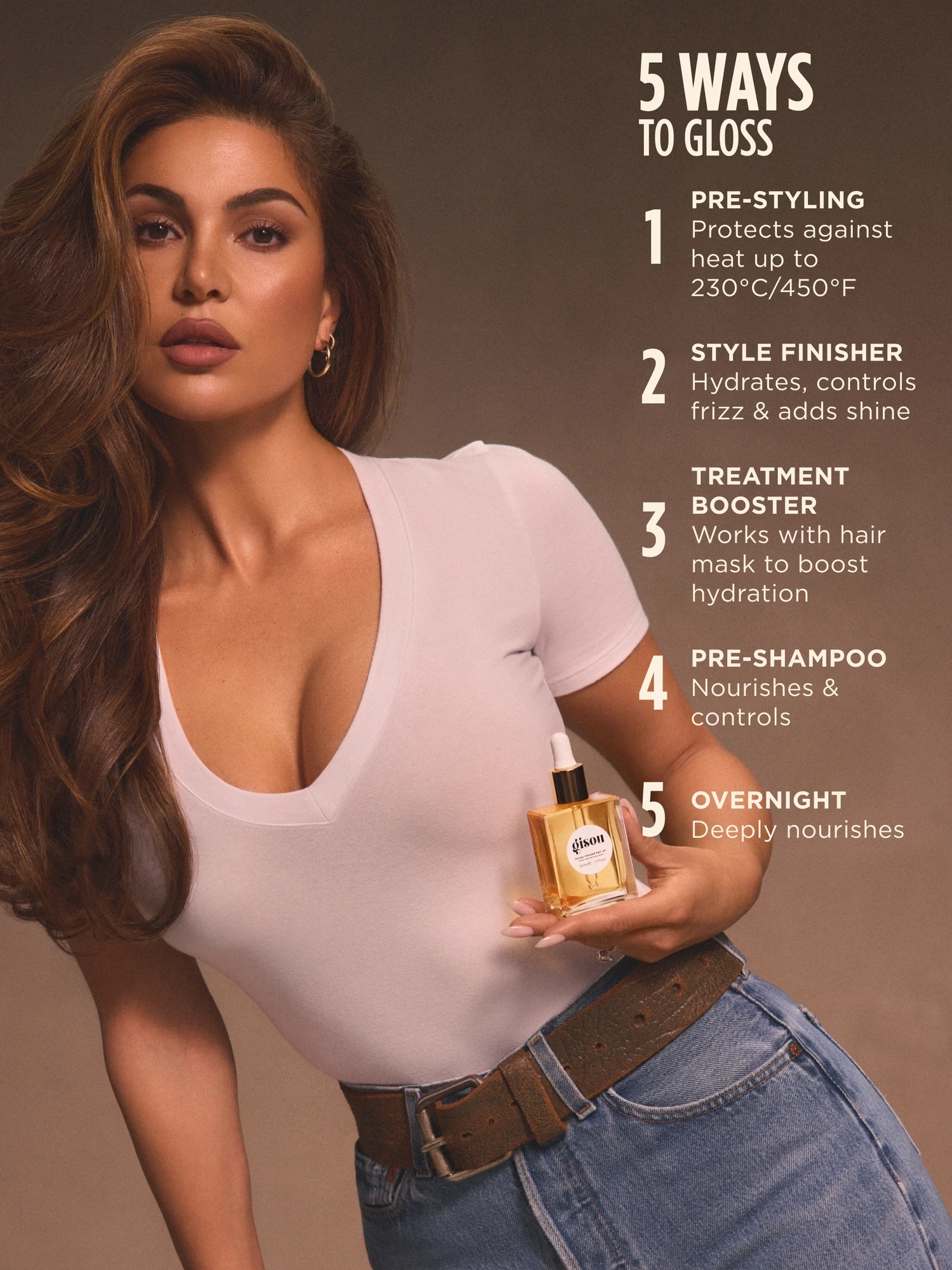 Alternative Image Gisou Honey Infused Hair Oil