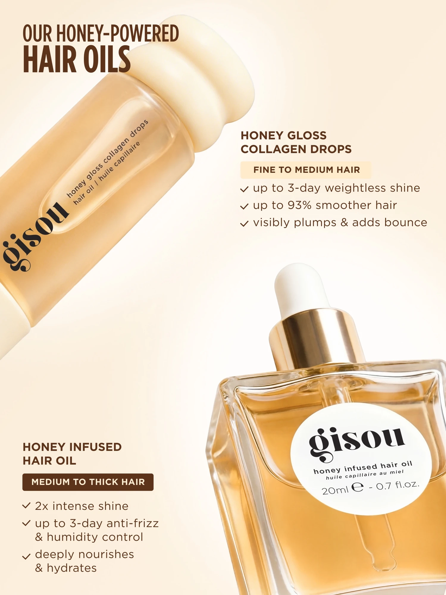 Alternative Image Gisou Honey Infused Hair Oil
