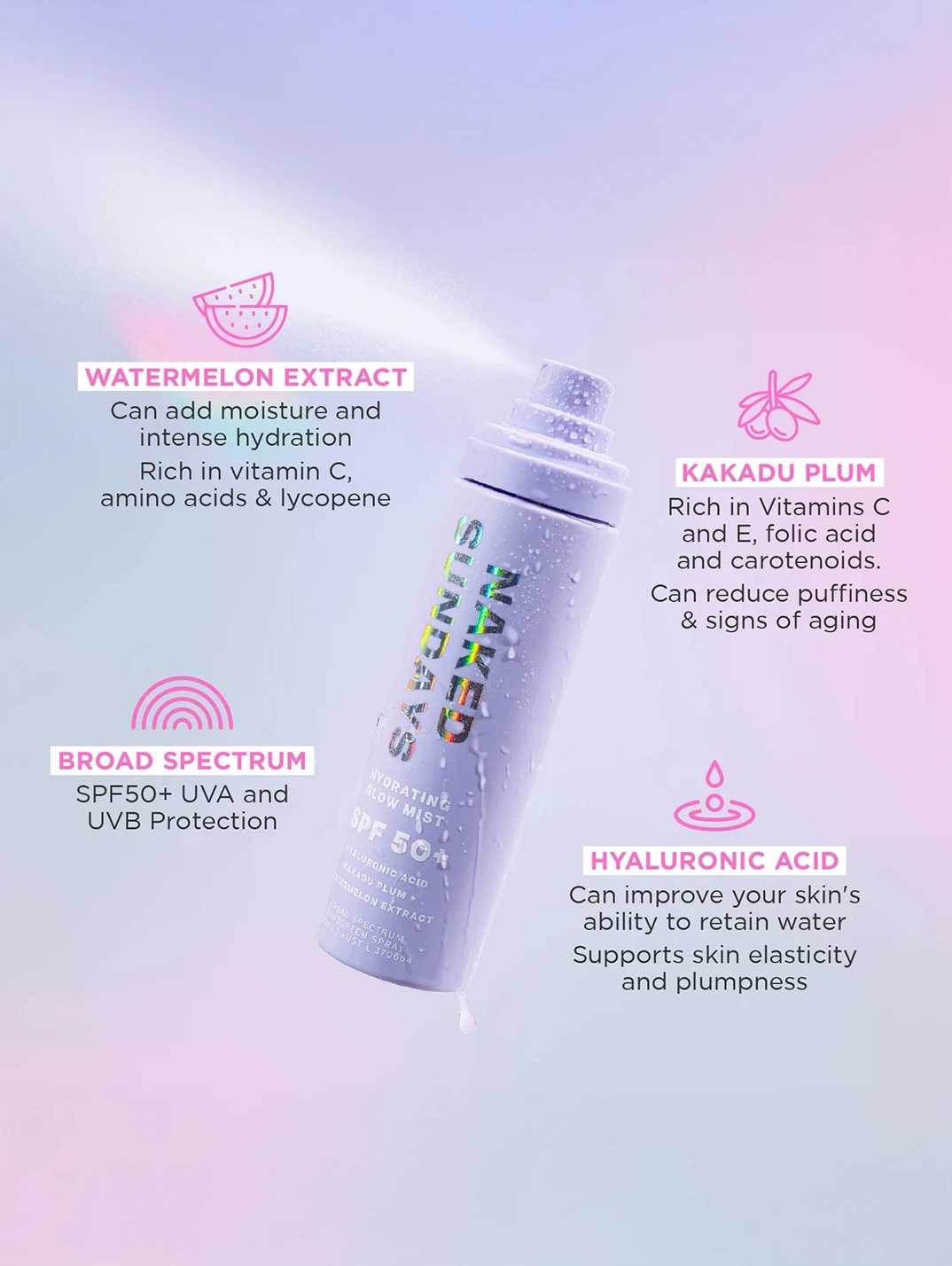 Alternative Image Naked Sundays Hydrating Glow Mist