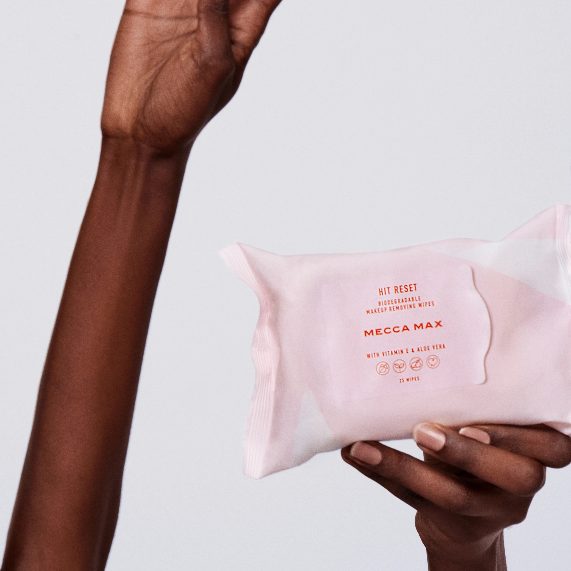 Alternative Image Mecca Max Hit Reset Biodegradable Makeup Removing Wipes