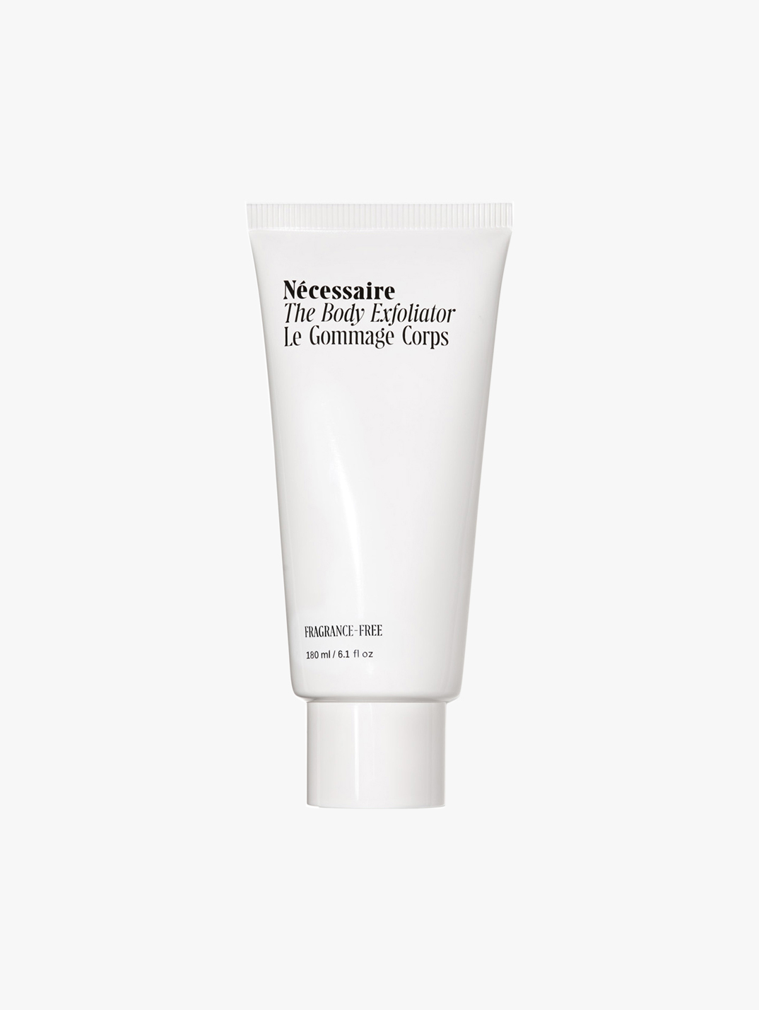 Nécessaire The Body Exfoliator Fragrance Free With Bamboo Charcoal