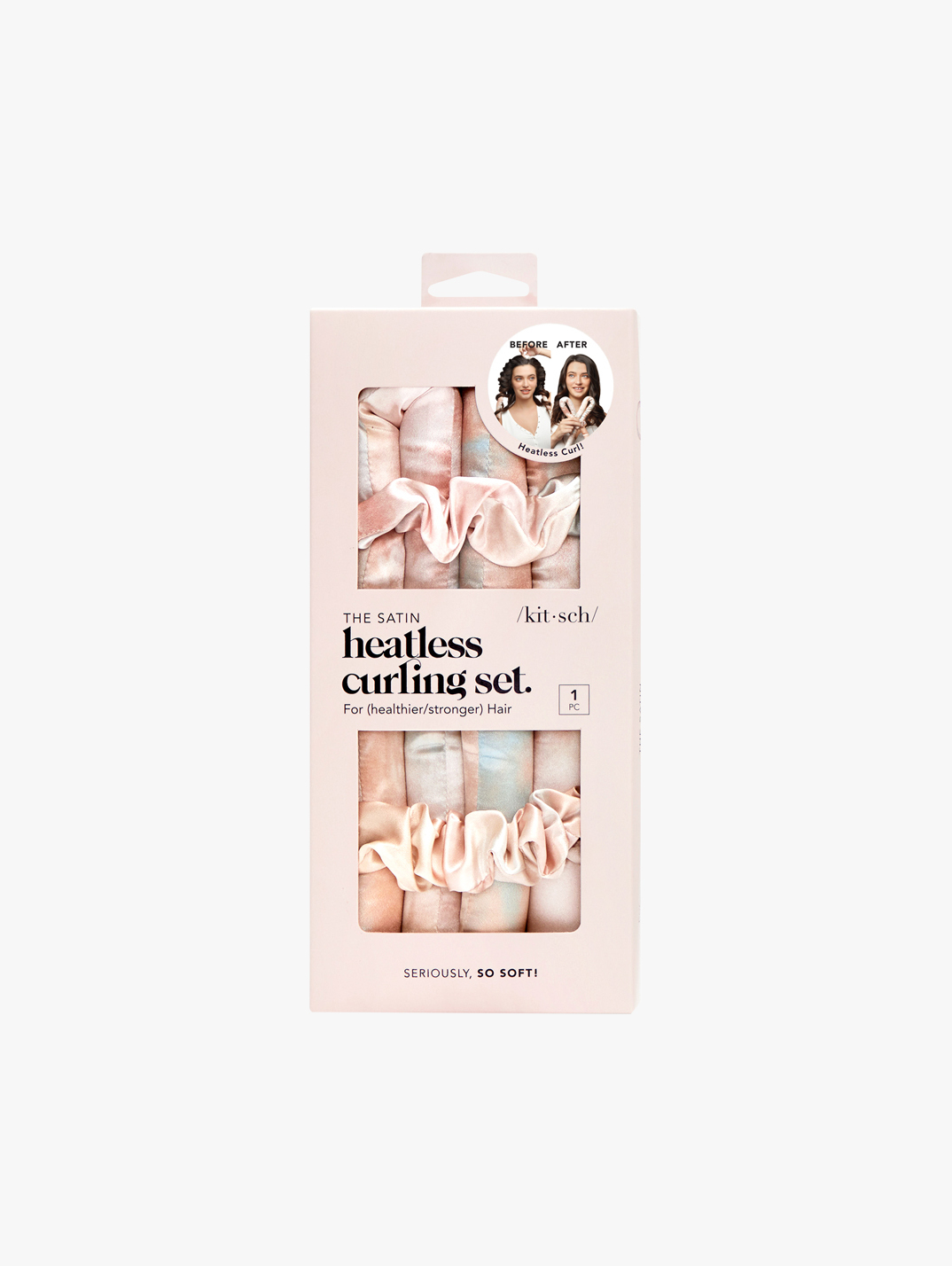 Satin Heatless Curling Set