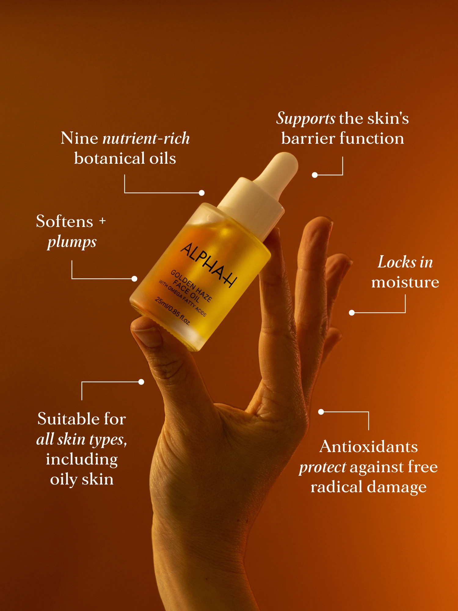 Alternative Image ALPHAH Golden Haze Face Oil