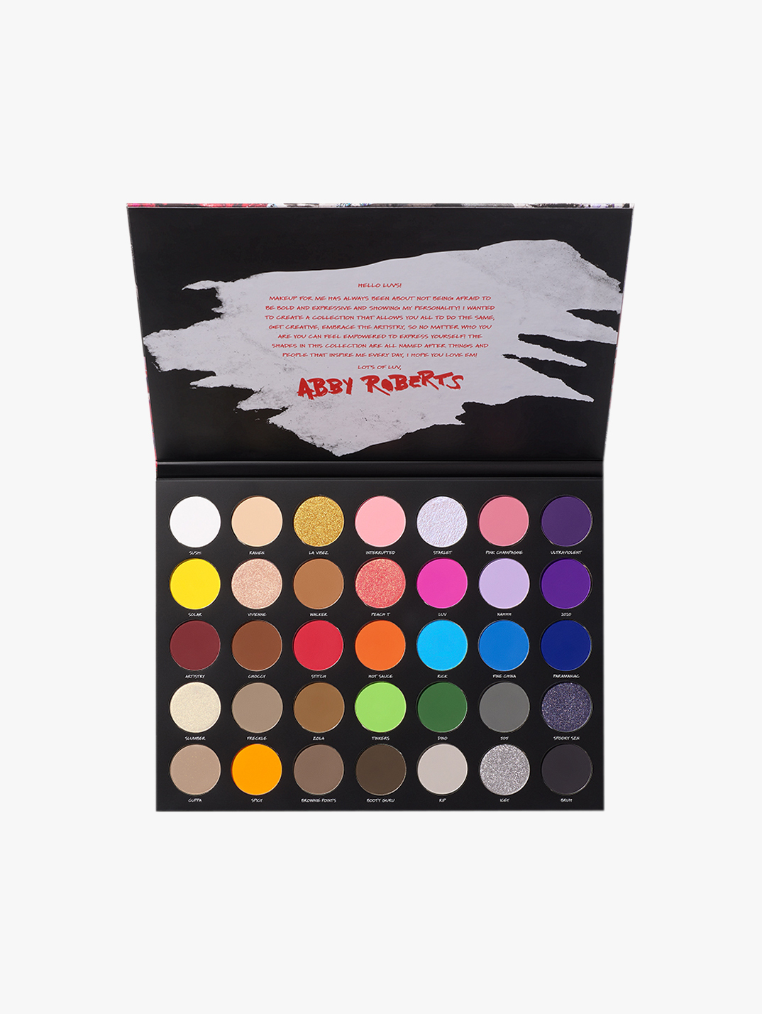 Morphe X Abby Roberts 35Pan Eyeshadow Palette MECCA