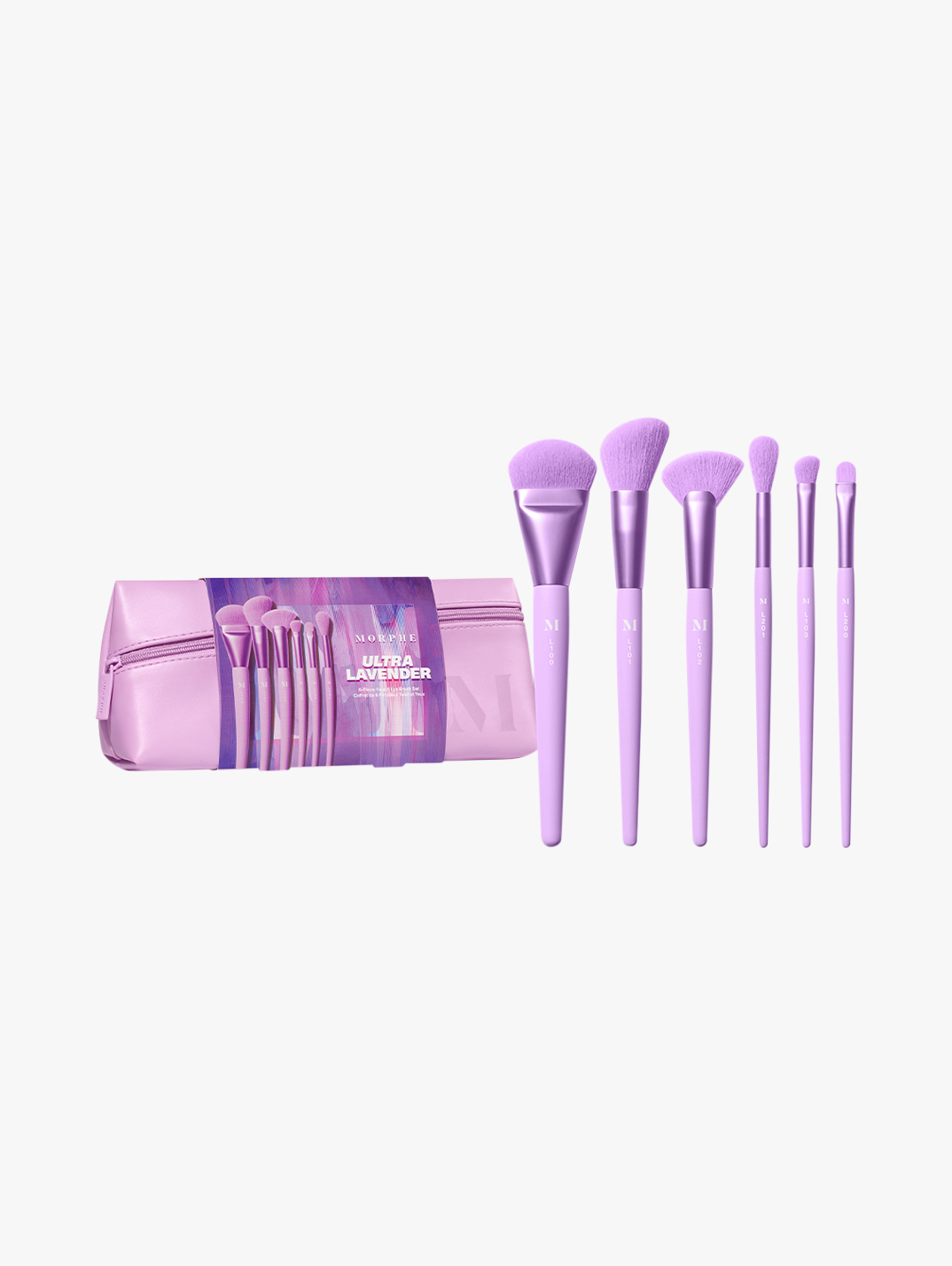 Morphe Ultralavender 6Piece Face & Eye Brush Set MECCA