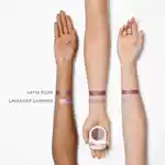Alternative Image Rose Inc Shadow Duet Satin& Shimmer Smoothing Eyeshadow