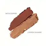 Swatch Rose Inc Shadow Duet Satin& Shimmer Smoothing Eyeshadow