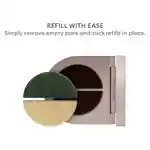 Alternative Image Rose Inc Shadow Duet Satin Shimmer Smoothing Eyeshadow Refill Khaki Shimmer 74 940