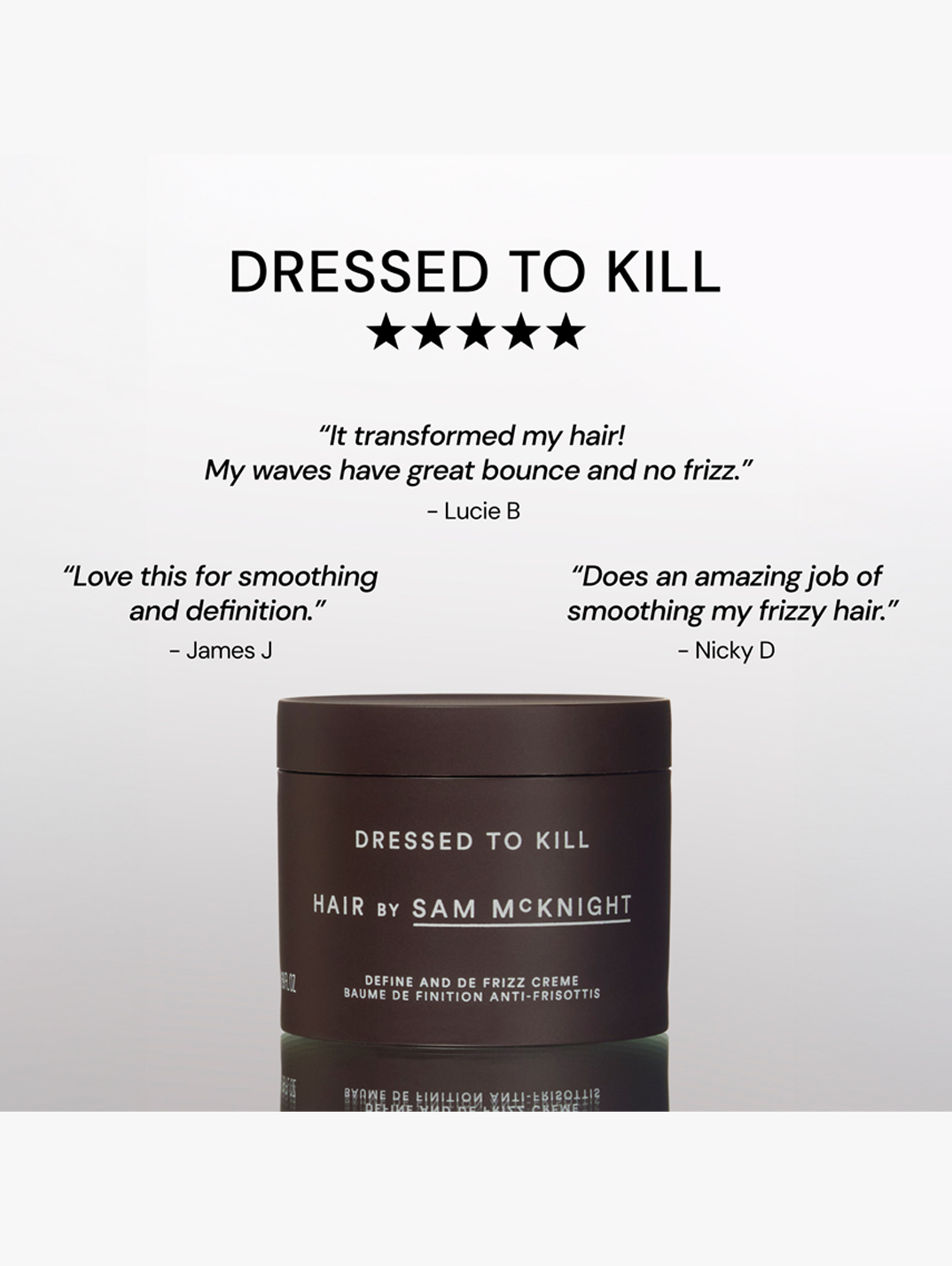 sam mcknight hair dressed to kill define and defrizz cream Buy by & Creme Online Defrizz Creme is expertly crafted to control Hair by Sam McKnight Dressed
