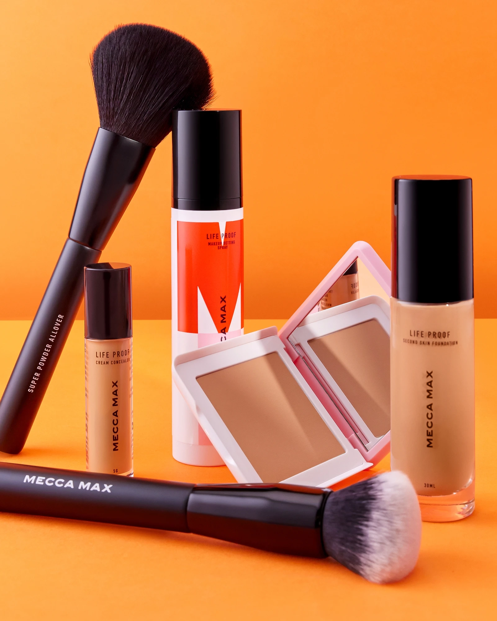 Alternative Image MECCAMAX Life Proof Tinted Pressed Setting Powder