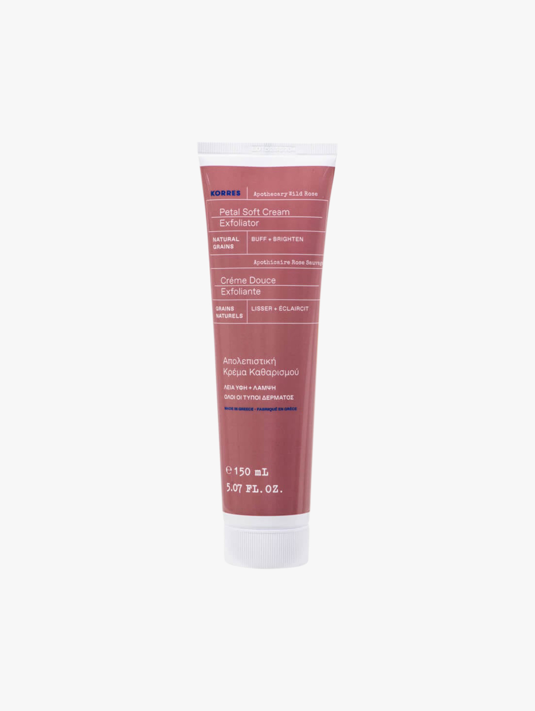 Korres Apothecary Wild Rose Petal Soft Cream Exfoliator MECCA