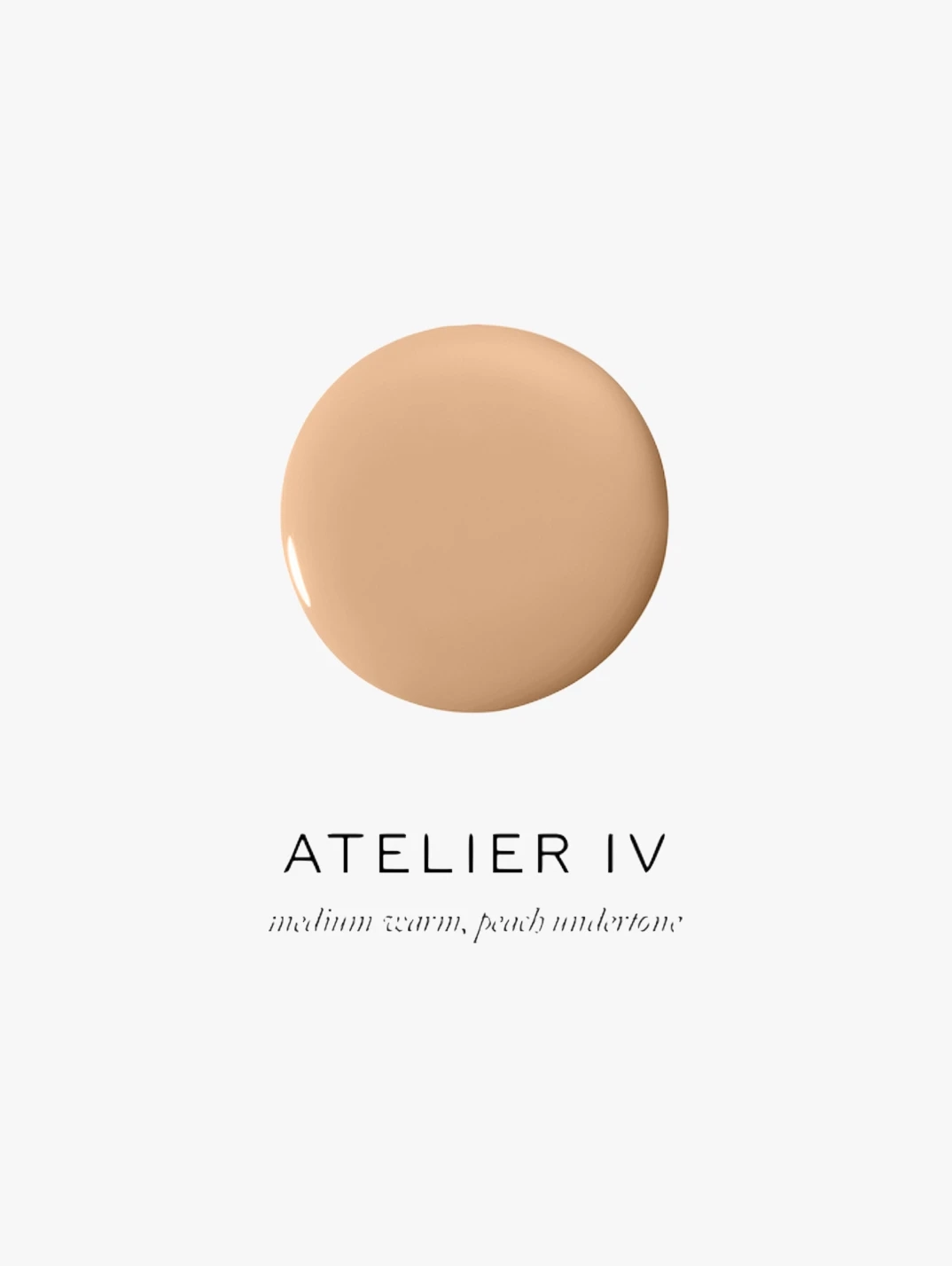 Swatch Westman Atelier Vital Skincare Complexion Drops Atelier IV