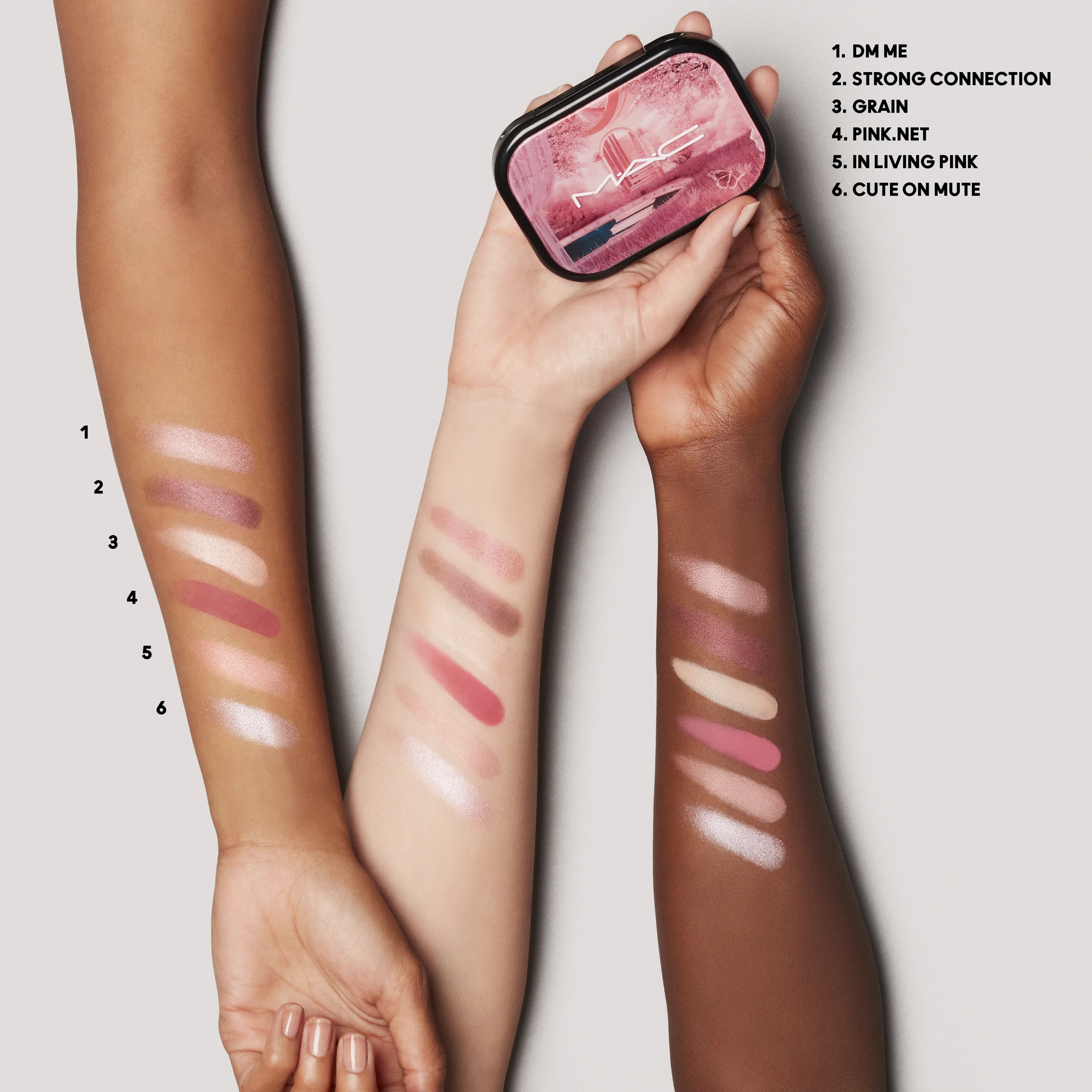 Alternative Image MAC Connect In Colour6 Pan Eyes Rose Lens