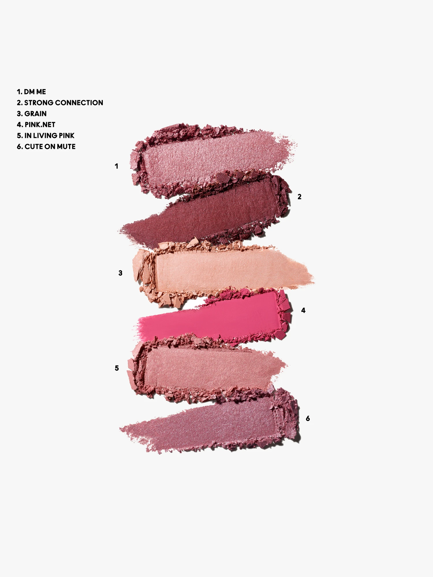 Swatch MAC Connect In Colour6 Pan Eyes Rose Lens