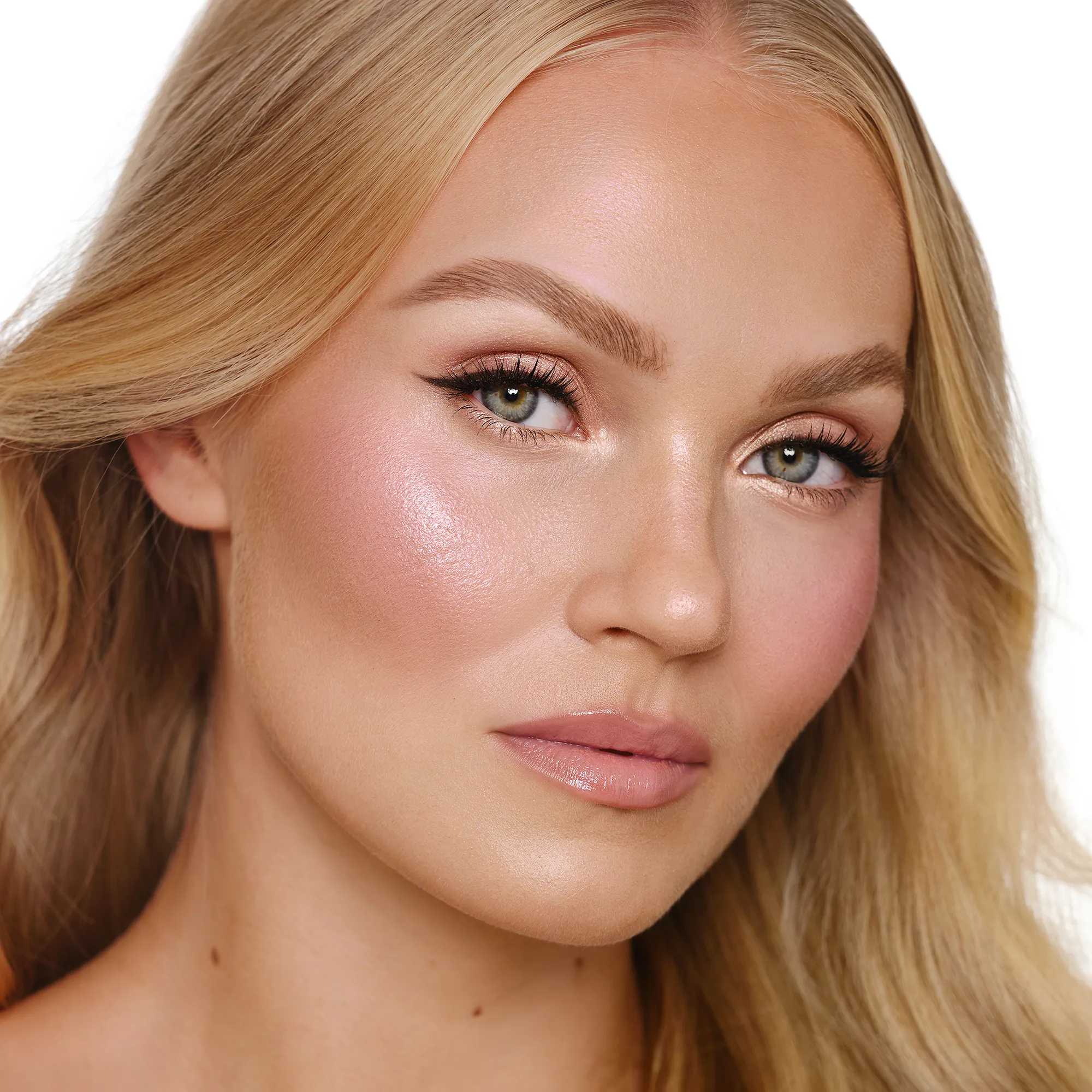 Alternative Image Charlotte Tilbury Hollywood Glow Glide Face Architect Highlighter Pillow Talk Glow
