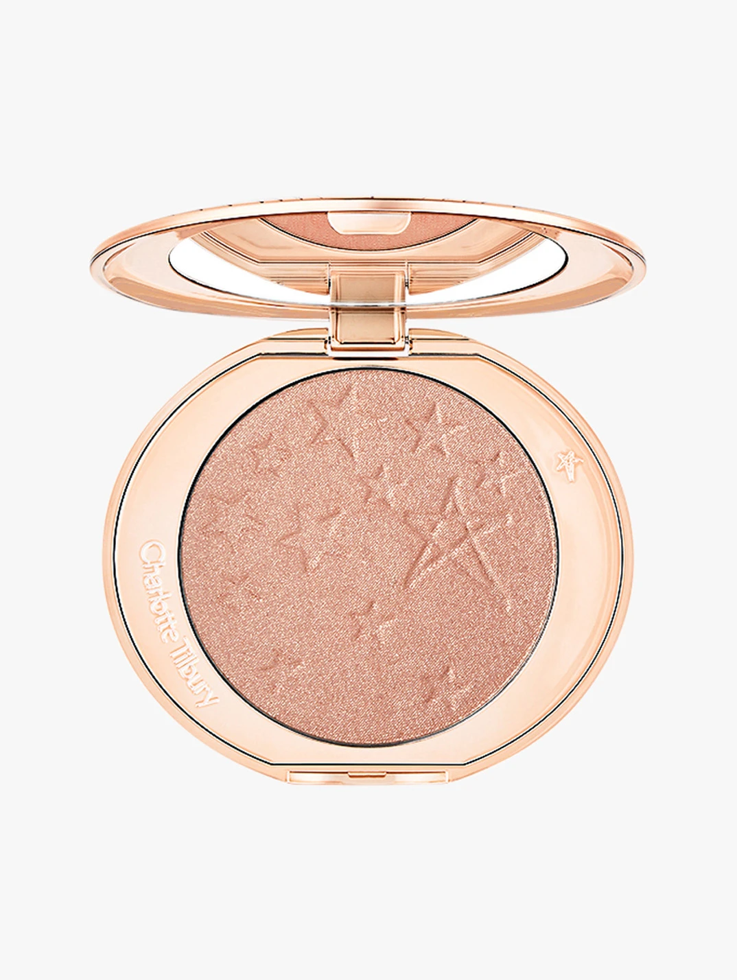 Hero Charlotte Tilbury Hollywood Glow Glide Face Architect Highlighter Pillow Talk Glow