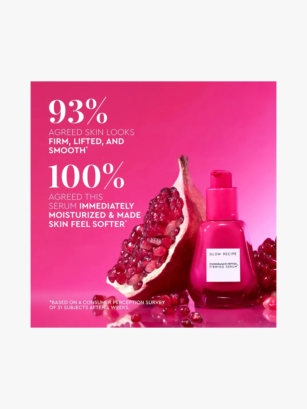 Alternative Image Glow Recipe Pomegranate Peptide Serum