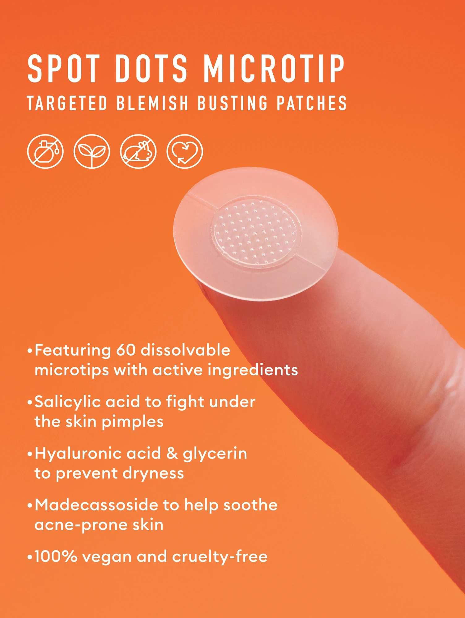 Alternative Image MECCAMAX Spot Dots Microtip Targeted Blemish Busting Patches