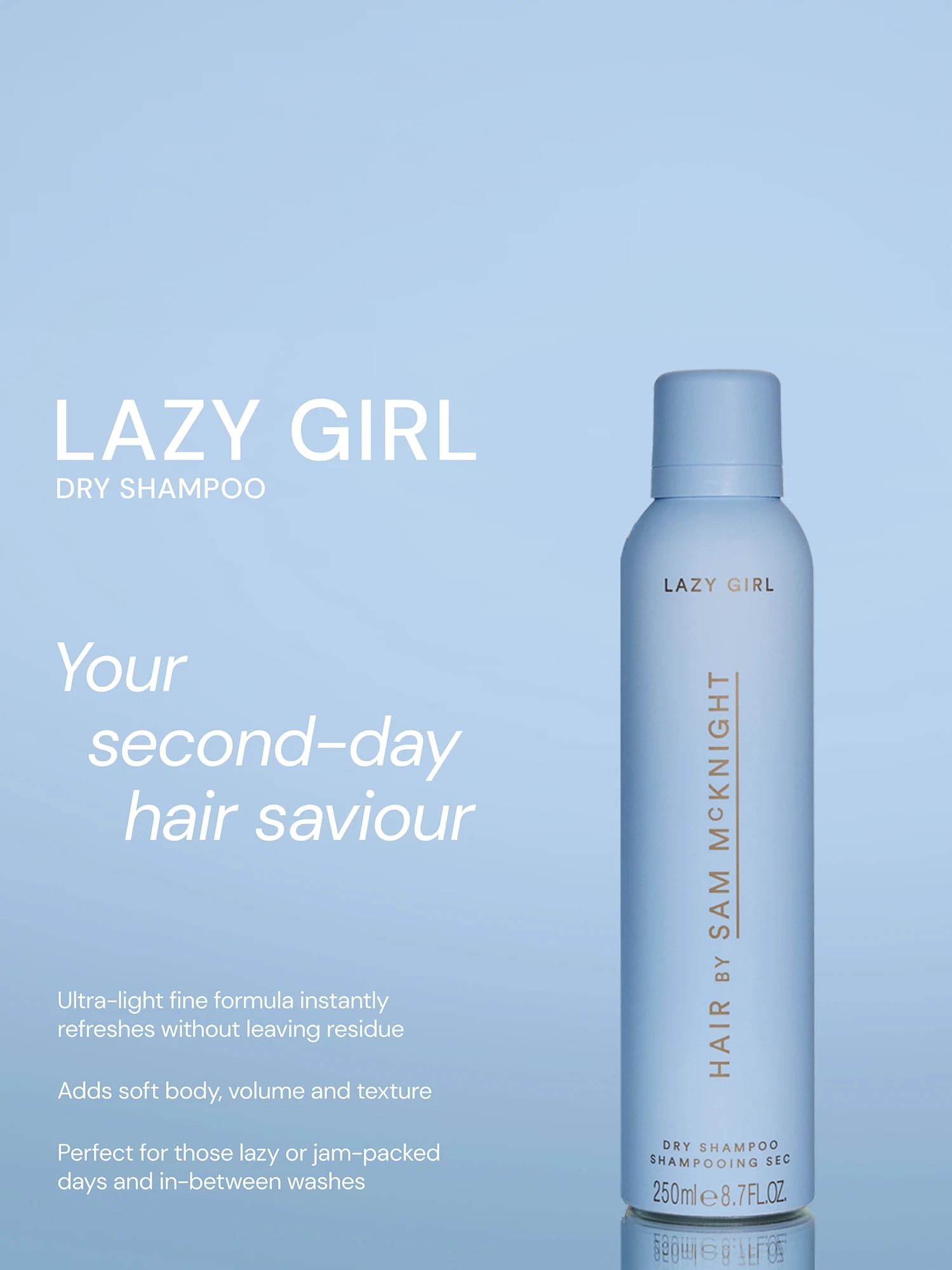 Alternative Image Hair By Sam Mc Knight Lazy Girl Dry Shampoo