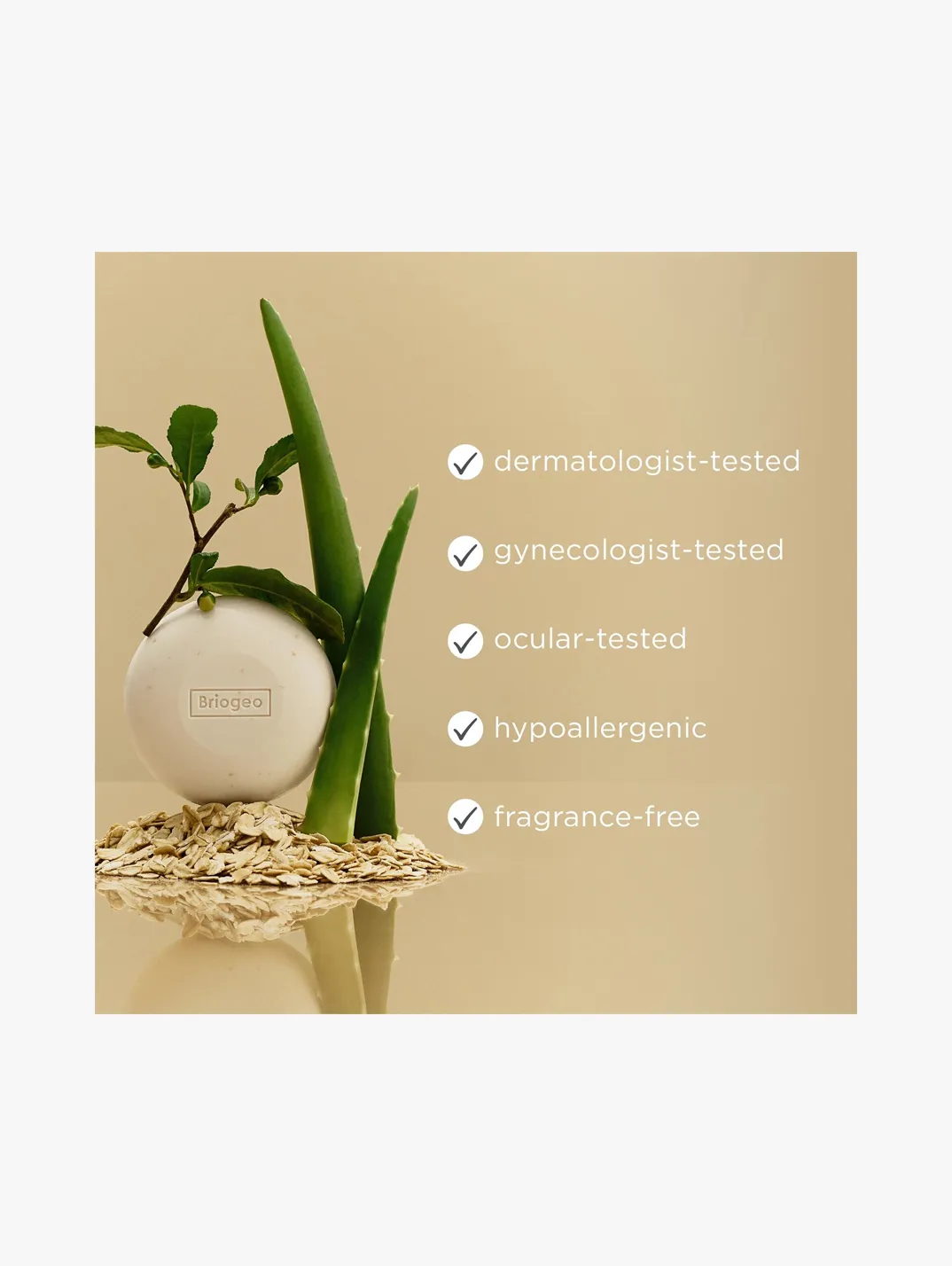 Alternative Image Briogeo Aloe Oat Milk Ultra Soothing Cleansing Bar